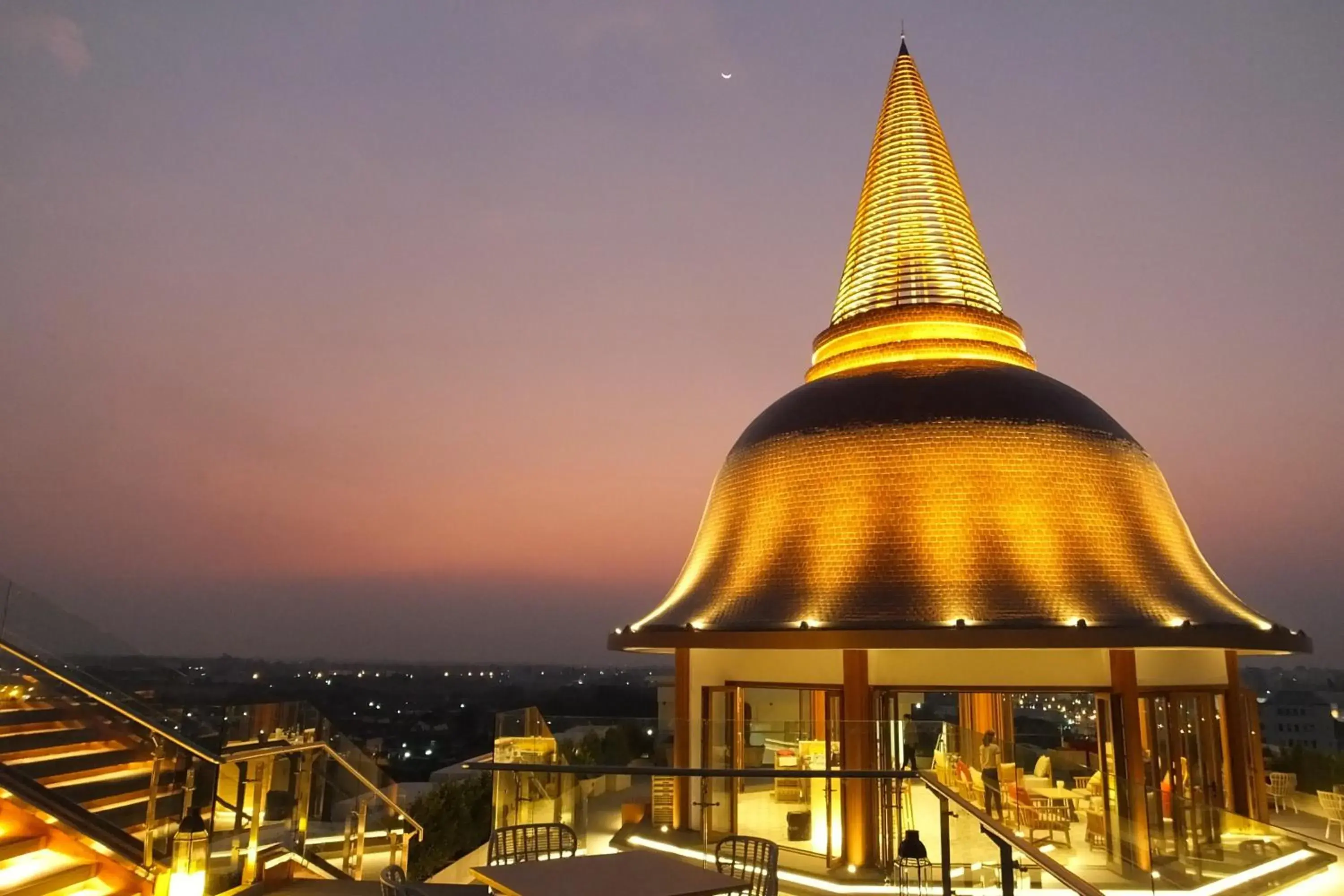 View (from property/room) in Mida Grande Hotel Dhavaravati Nakhon Pathom