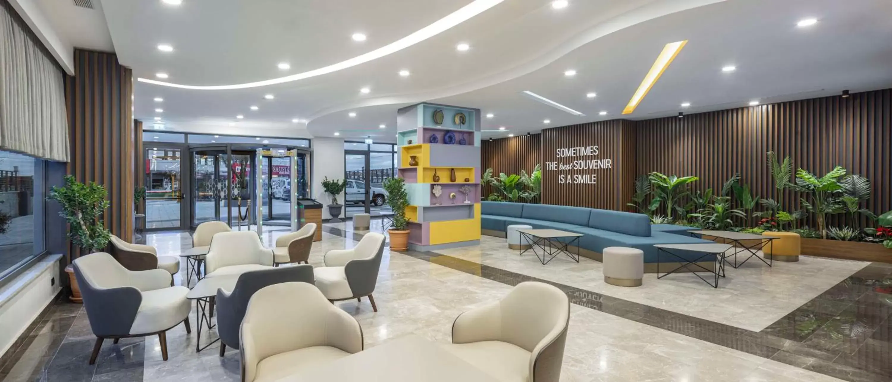 Lobby or reception, Lobby/Reception in Hampton By Hilton Istanbul Airport, Arnavutkoy