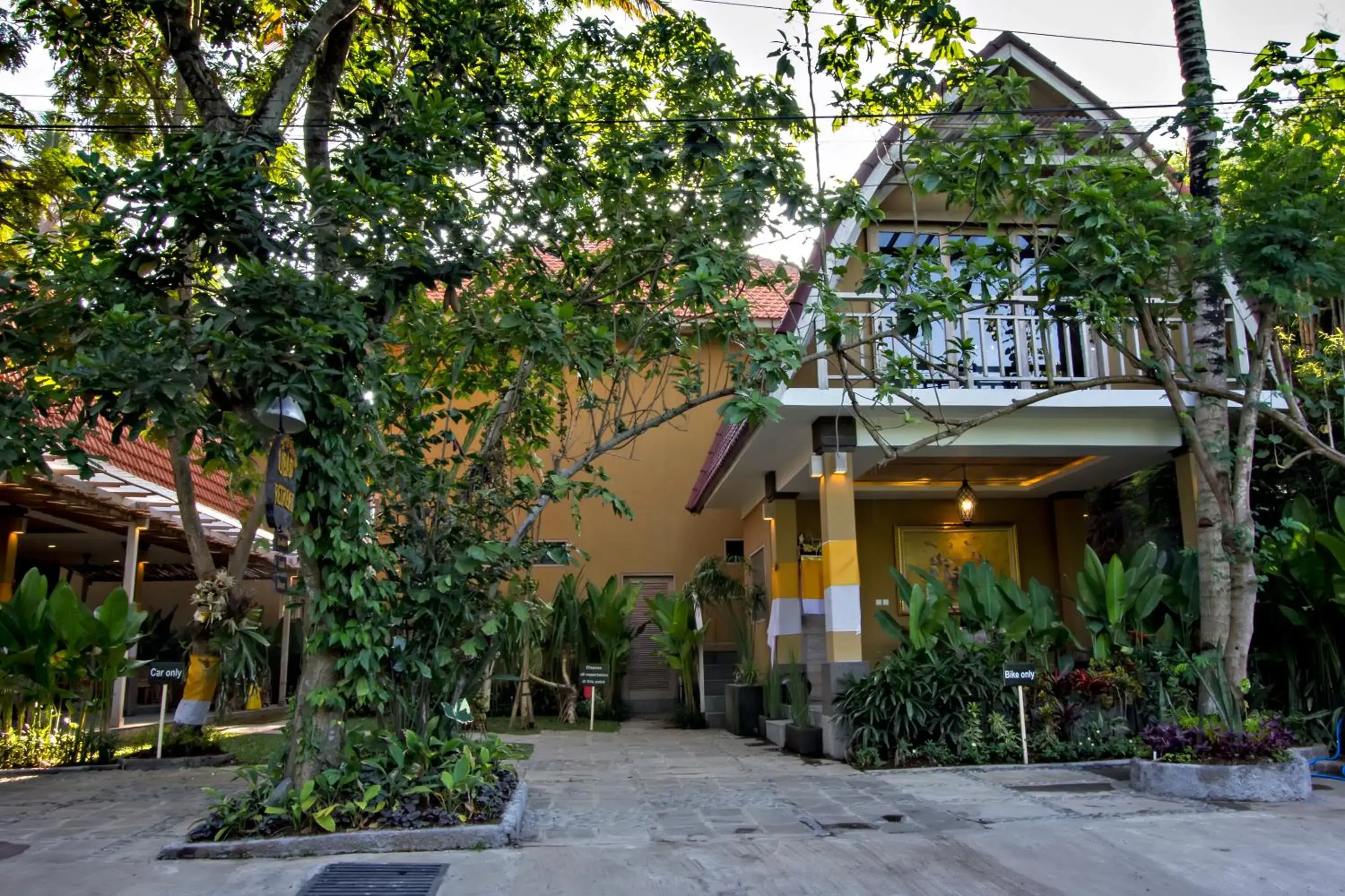 Facade/entrance, Property Building in Ubad Retreat, A Local Family Run Hotel