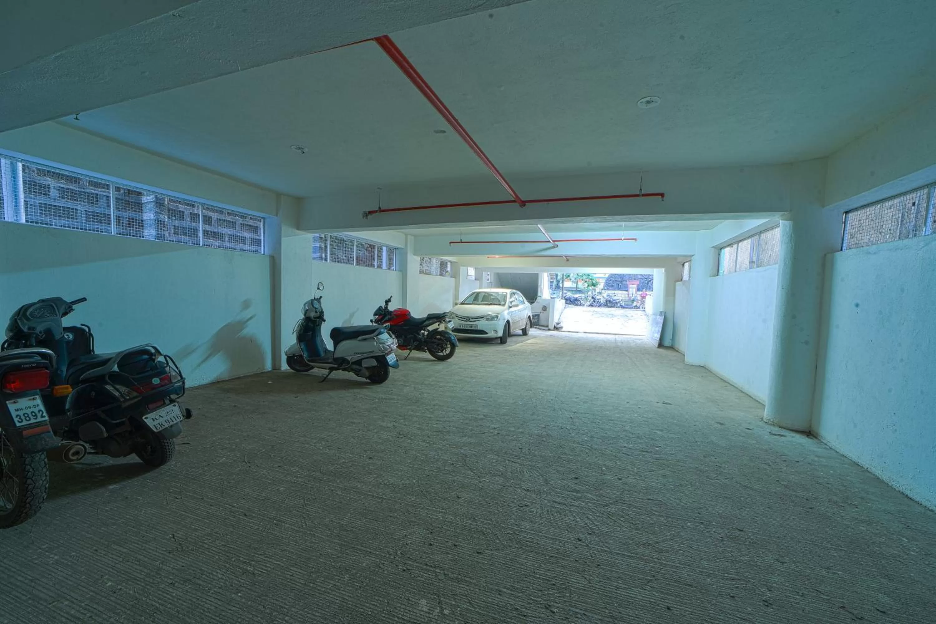Parking in Hotel TrushaDham Near to Mahalaxmi Temple Kolhapur