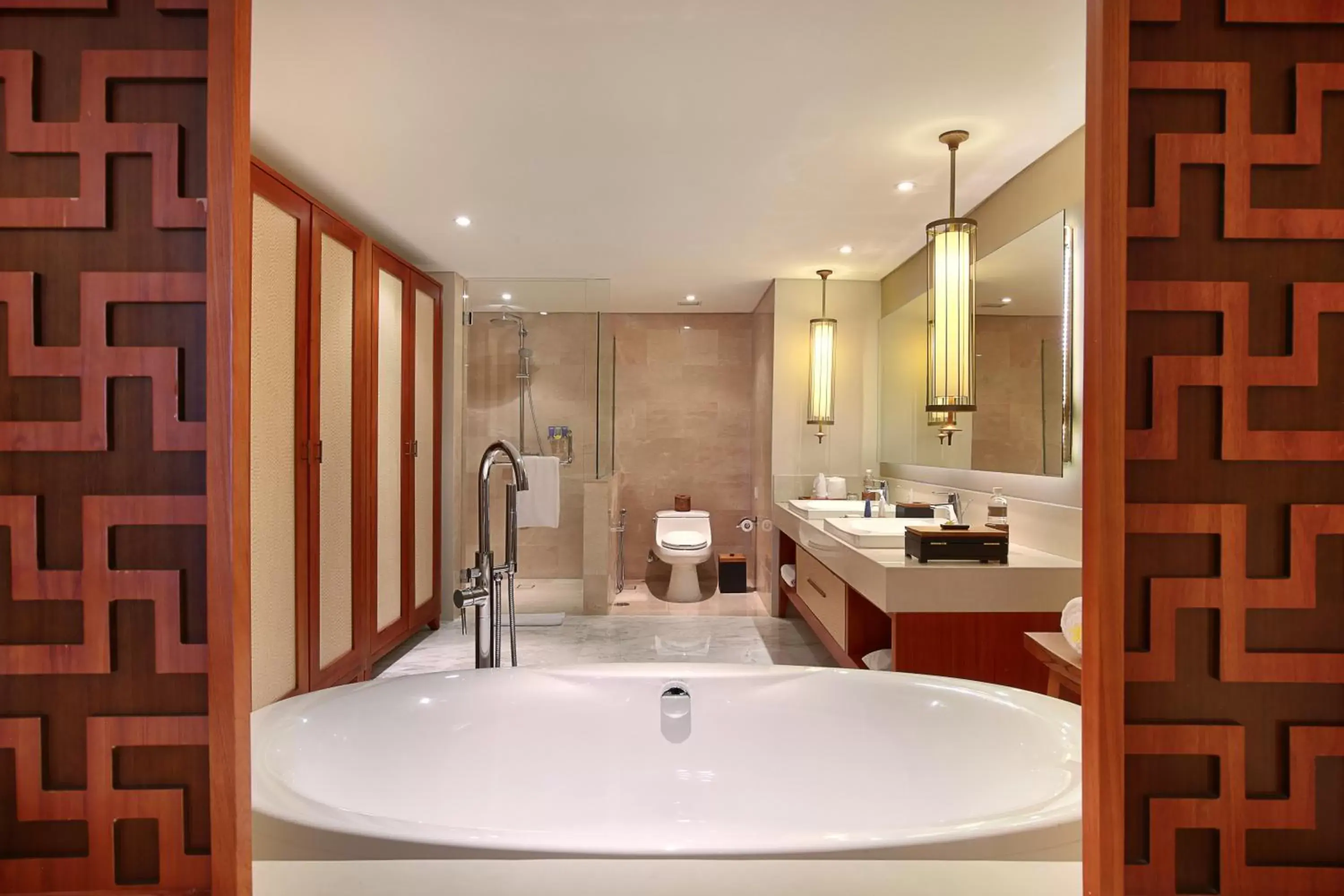 Bathroom in The Bandha Hotel & Suites