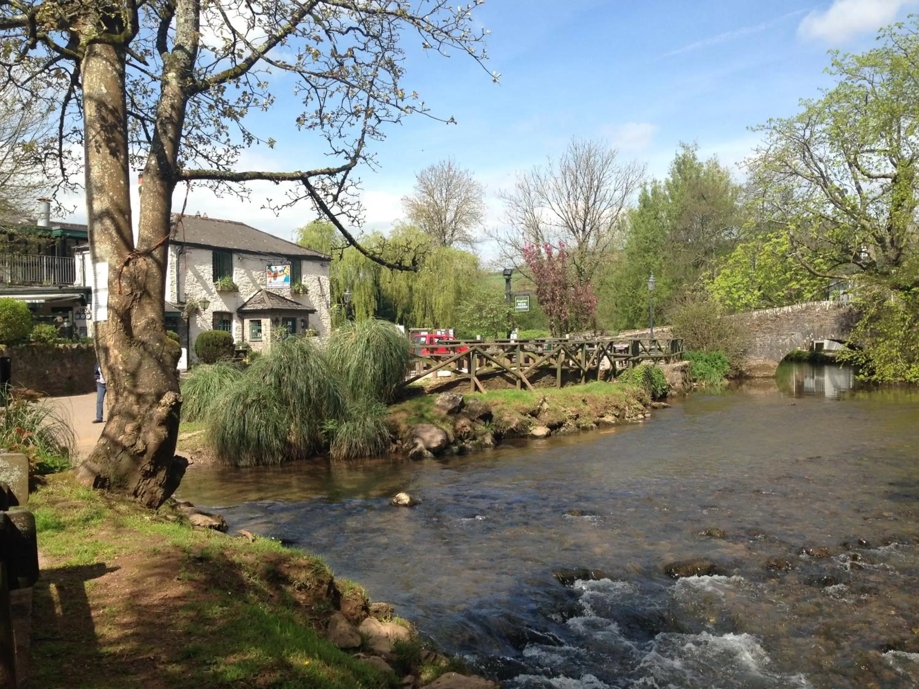 River view in The Waterman's Arms