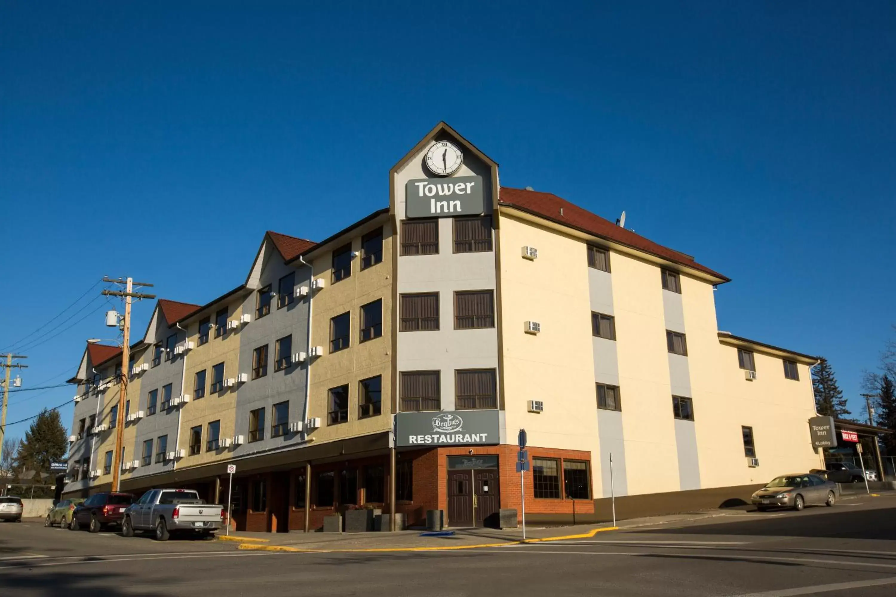 Property Building in Tower Inn & Suites