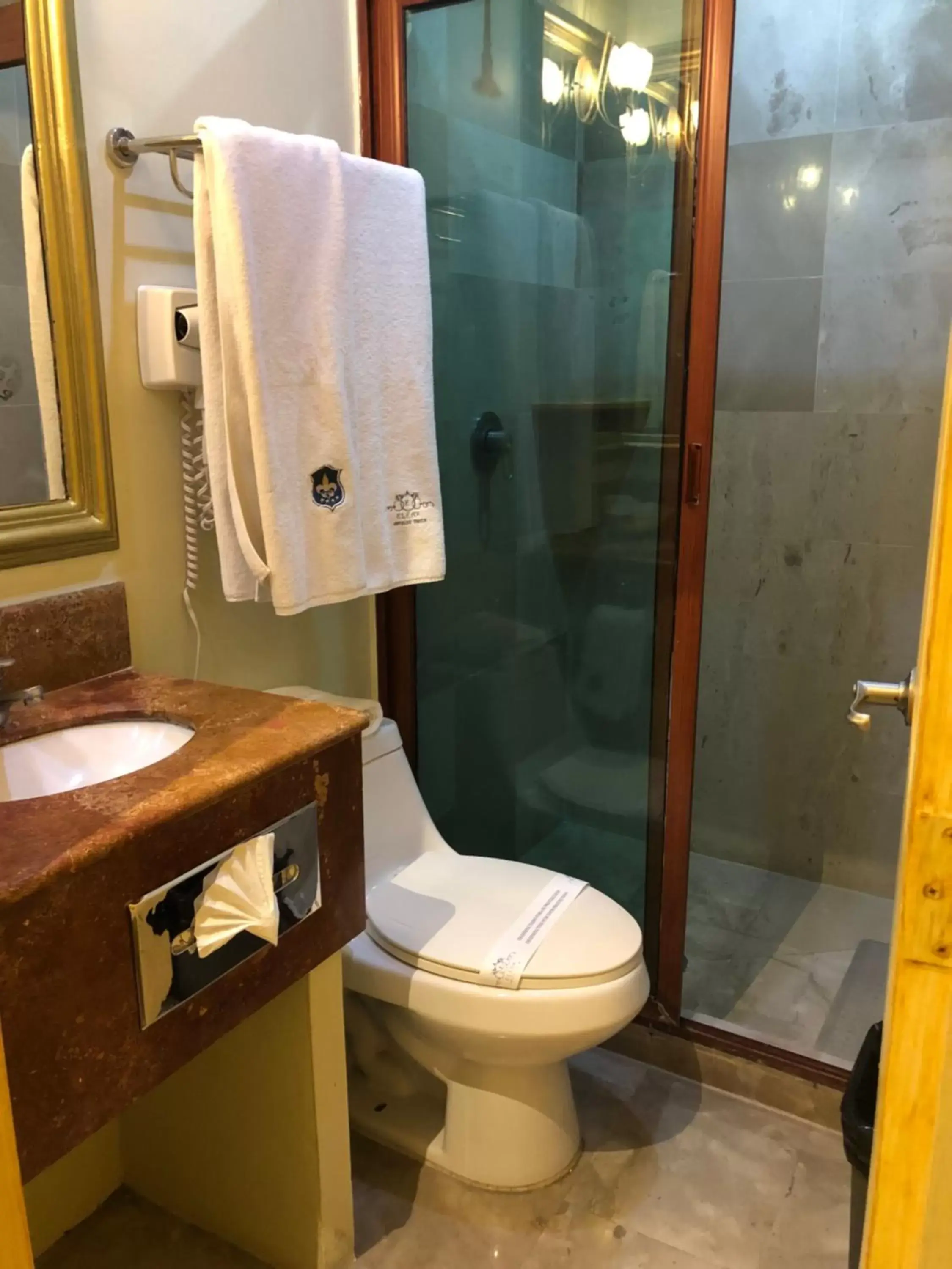 Bathroom in Hotel Elena