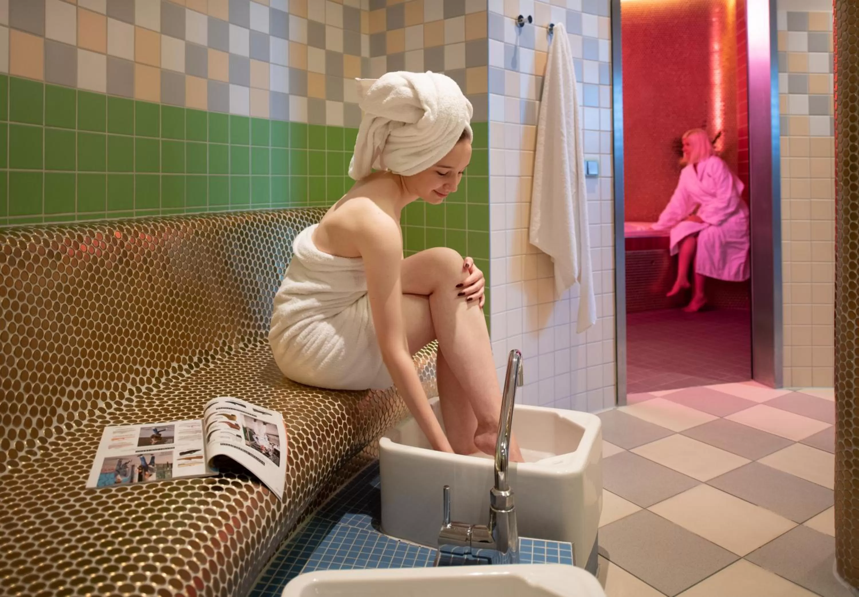 Spa and wellness centre/facilities in Recknitztal-Hotel Marlow