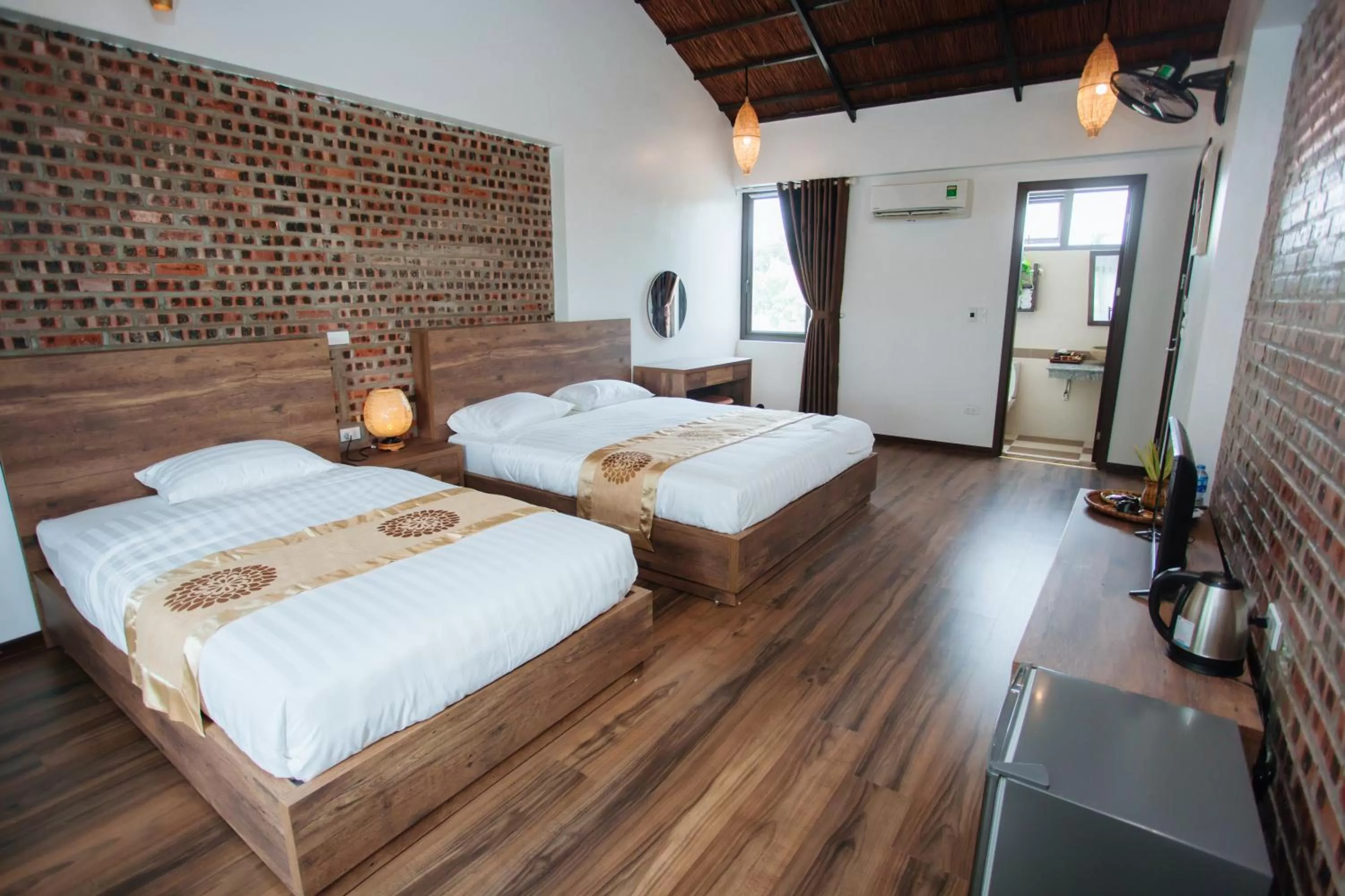 Bed in Nan House - Tam Coc