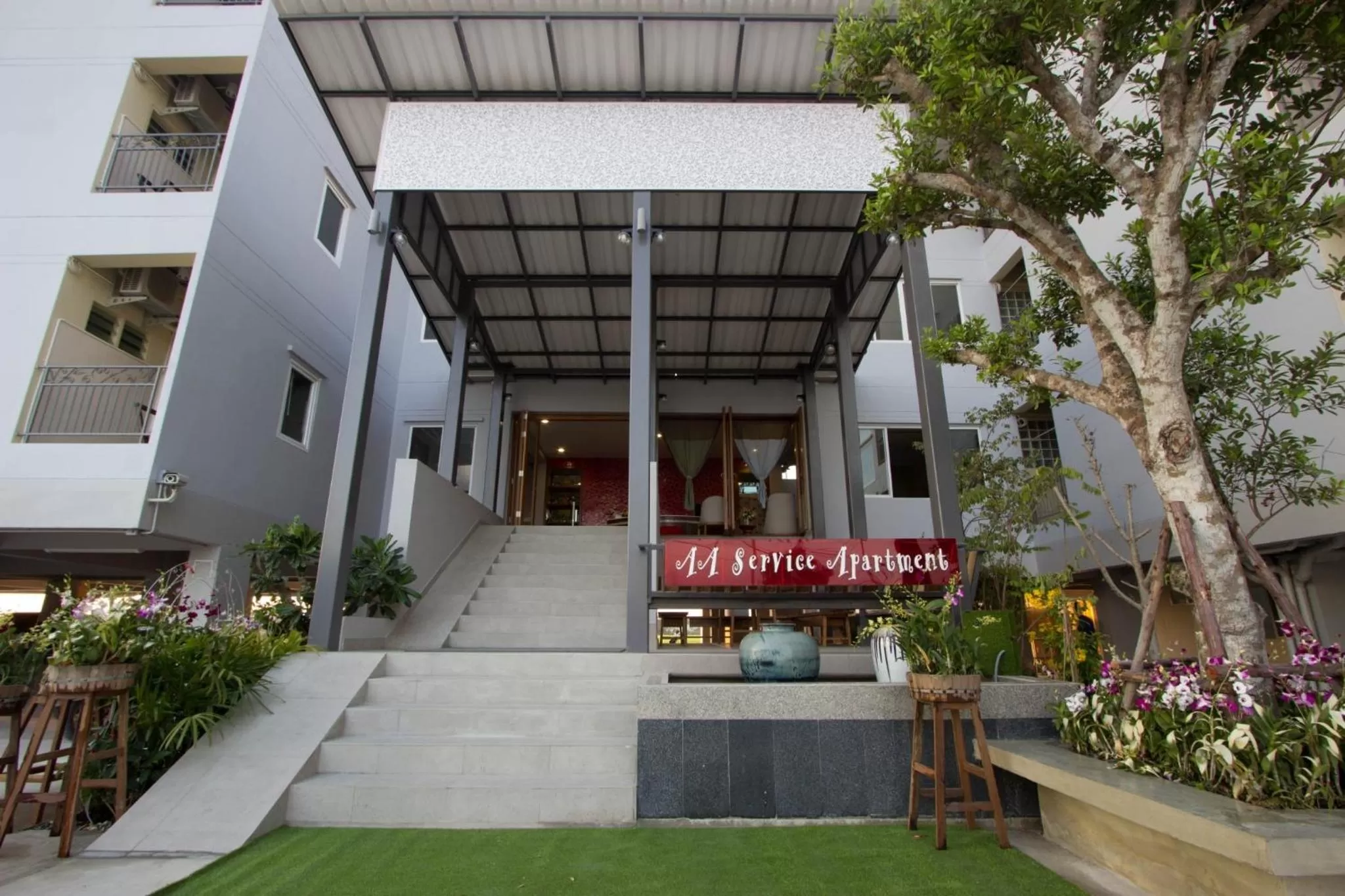 Lobby or reception in AA Resort Hotel