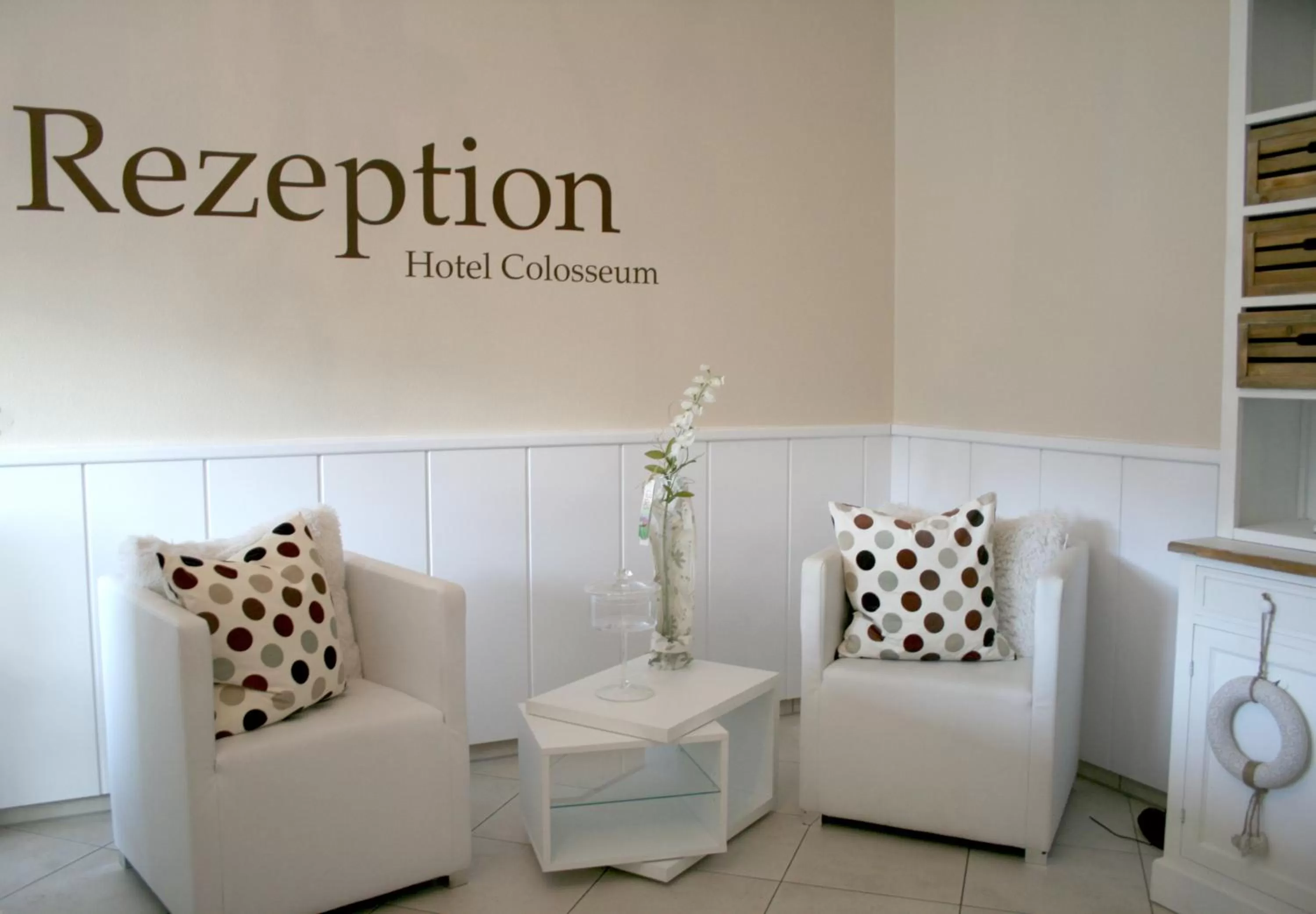 Lobby or reception in Hotel Colosseum