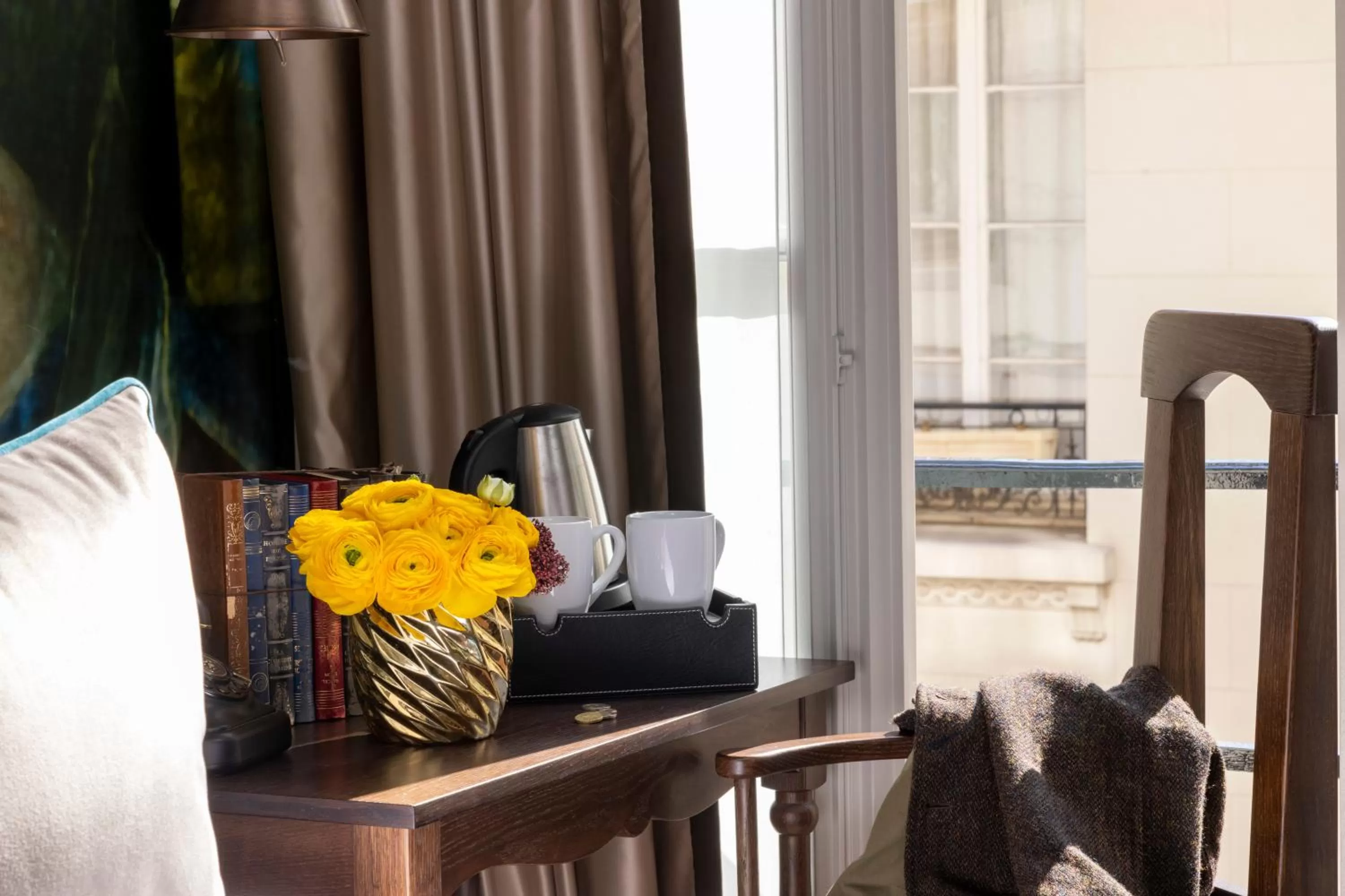 Seating area in Hôtel Vinci Due & Spa