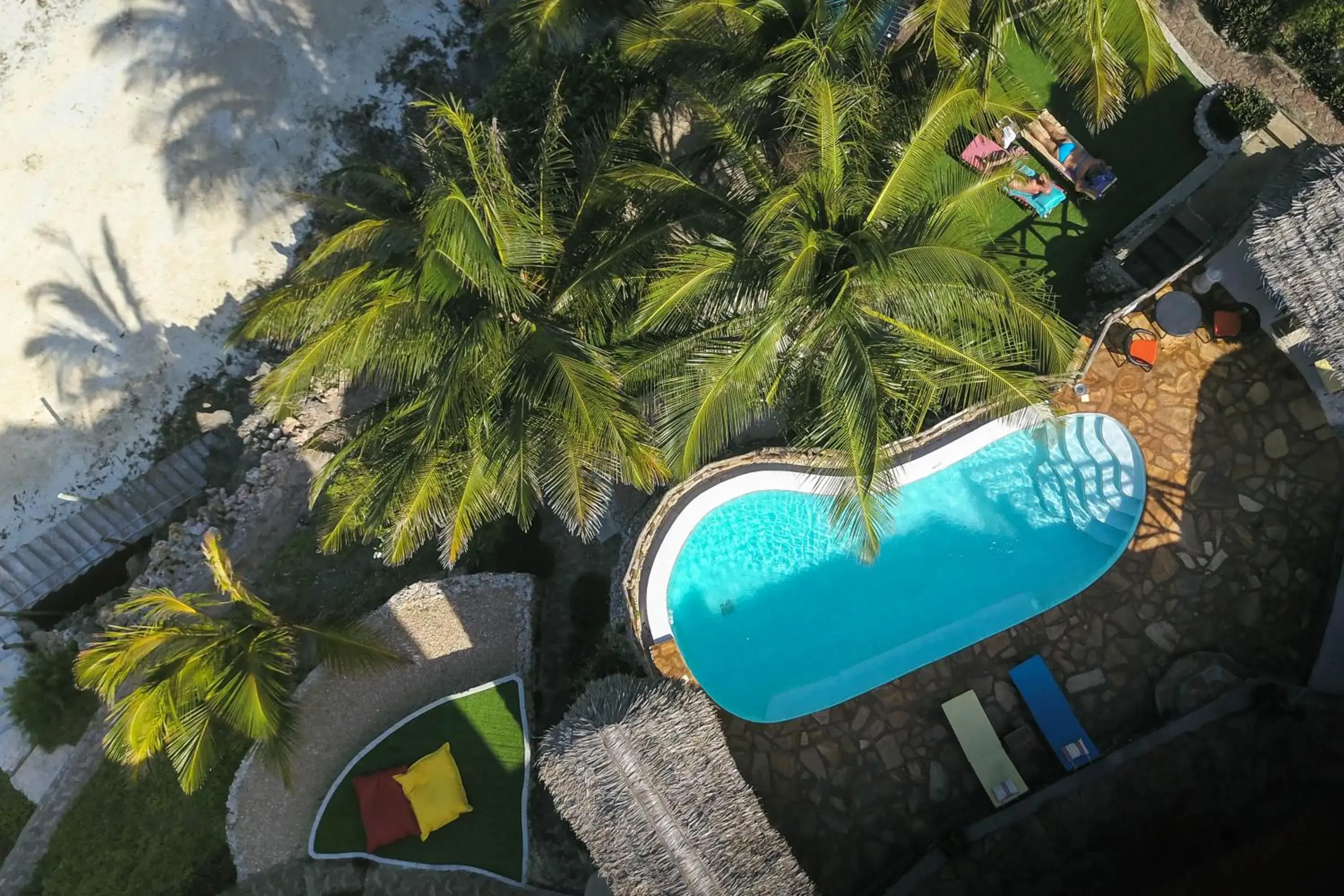 Bird's eye view, Pool View in Villa Fleur De Lys