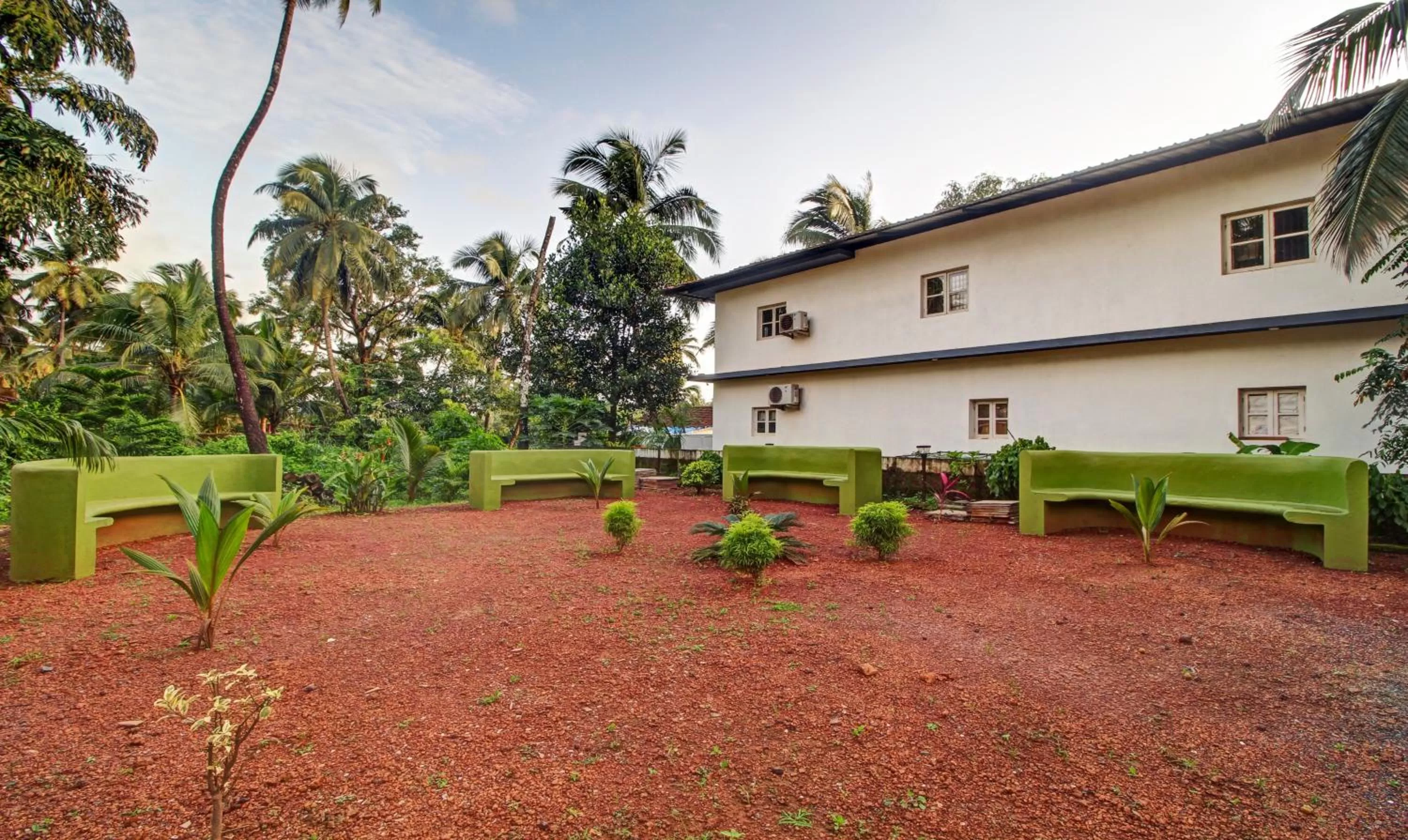 Garden in Treebo Majestic Palms, 2 Km From Colva Beach