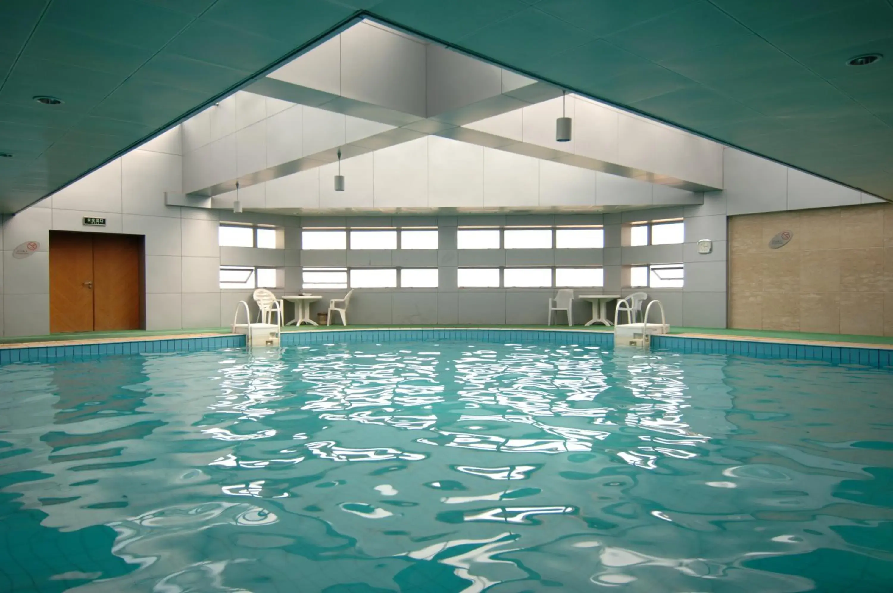 Swimming pool in Ramada Plaza Pudong Shanghai Swimming pool in Ramada Plaza Pudong Shanghai