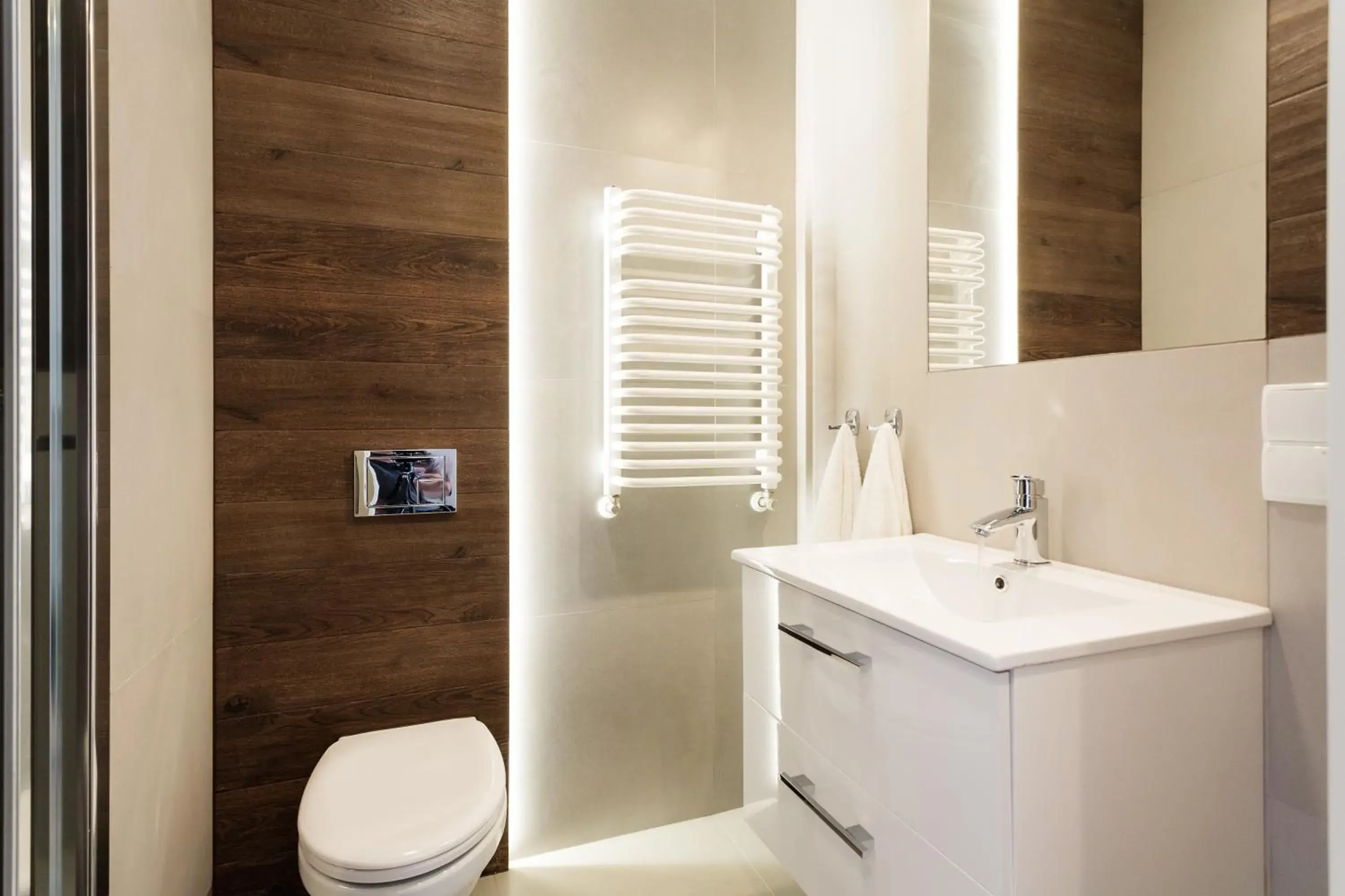 Bathroom in Apartamenty Platinia - komfortowe noclegi Kraków Stare Miasto