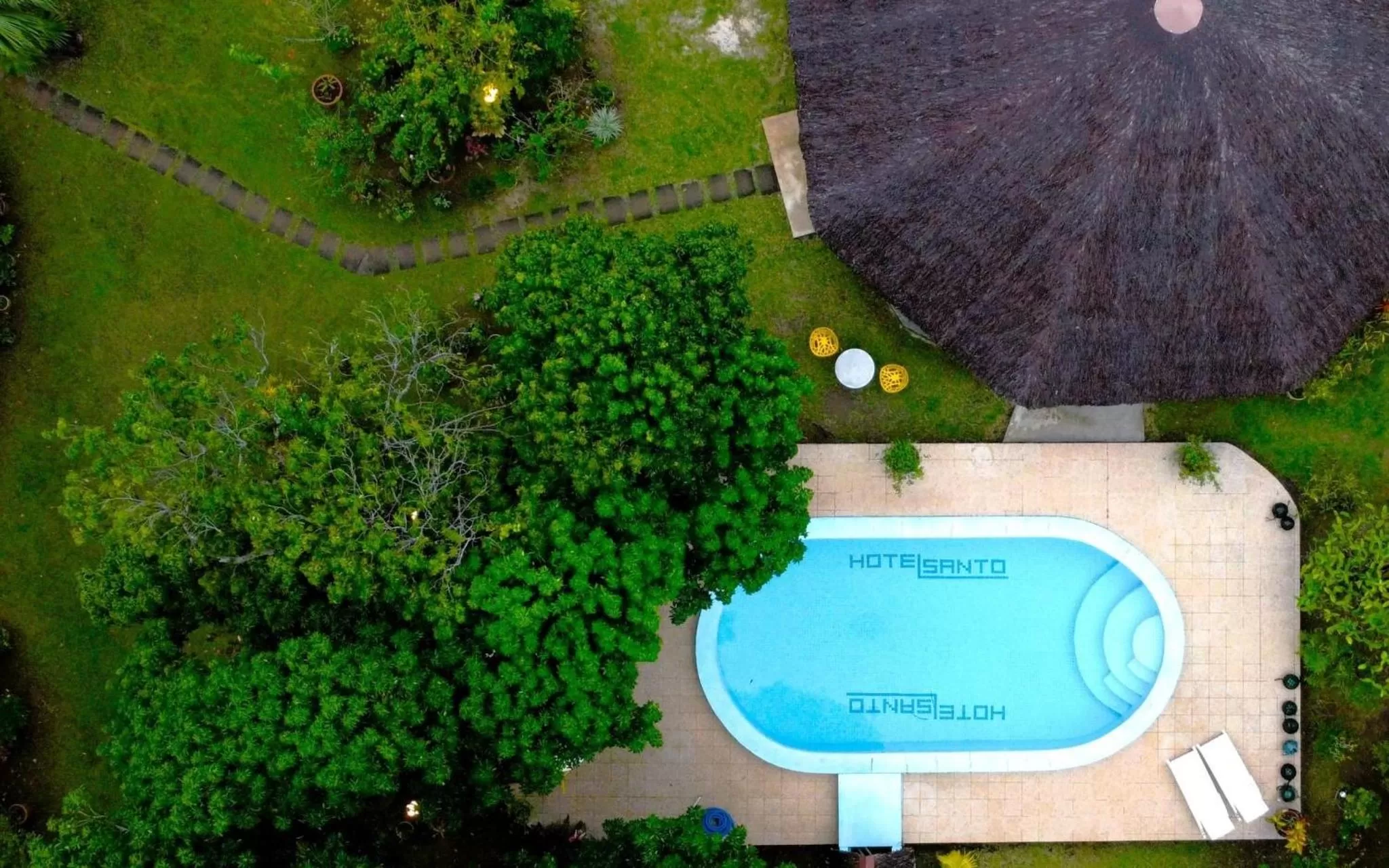Natural landscape in Hotel Santo Vanuatu