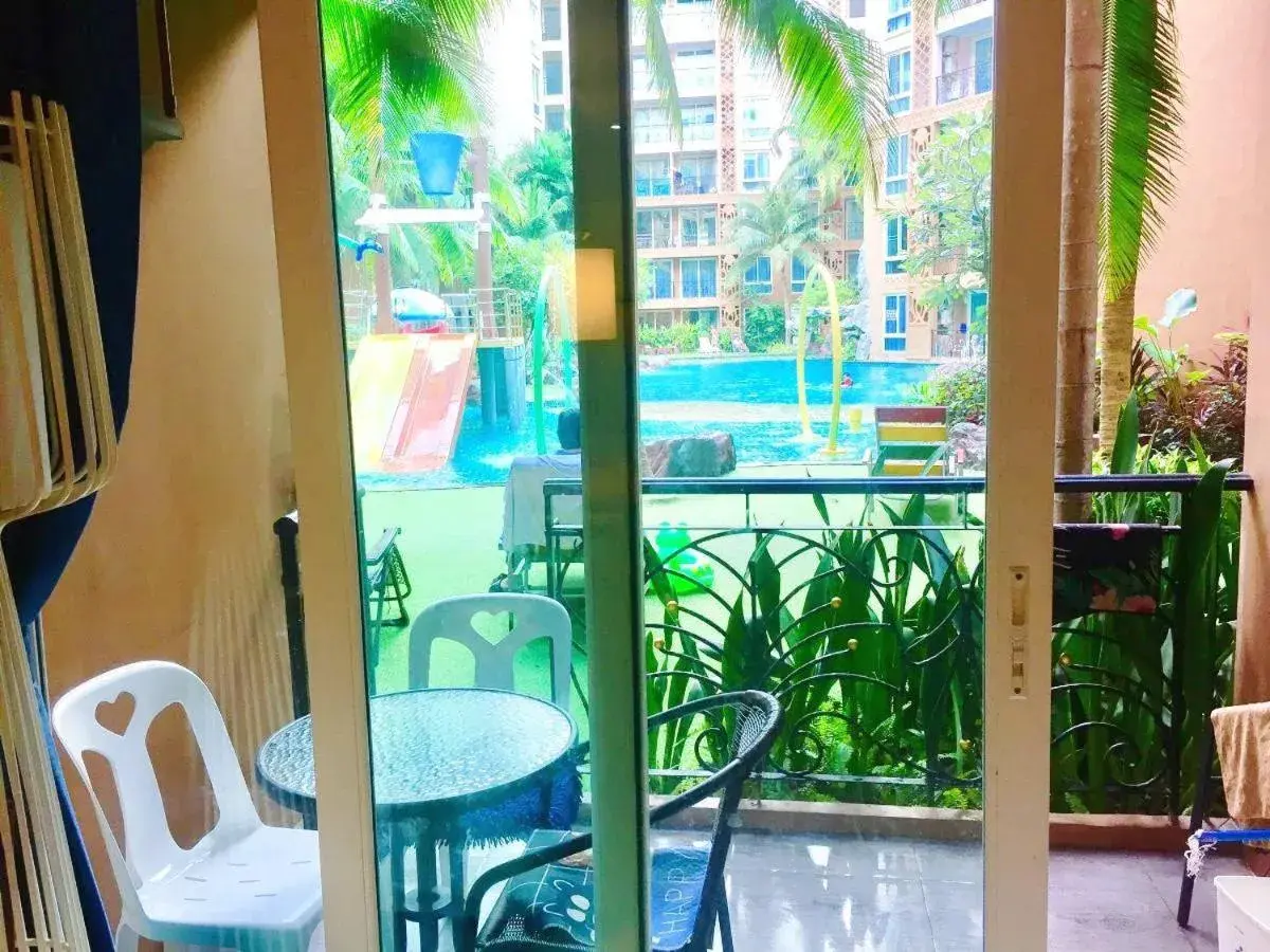 Pool View in Atlantic Condo Resort Pattaya by Panisara