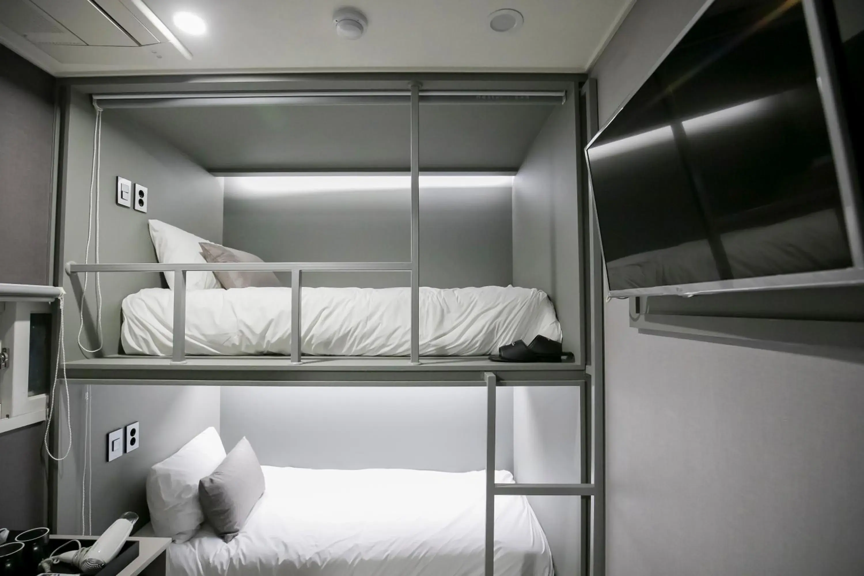 Bed in Philstay Myeongdong Station