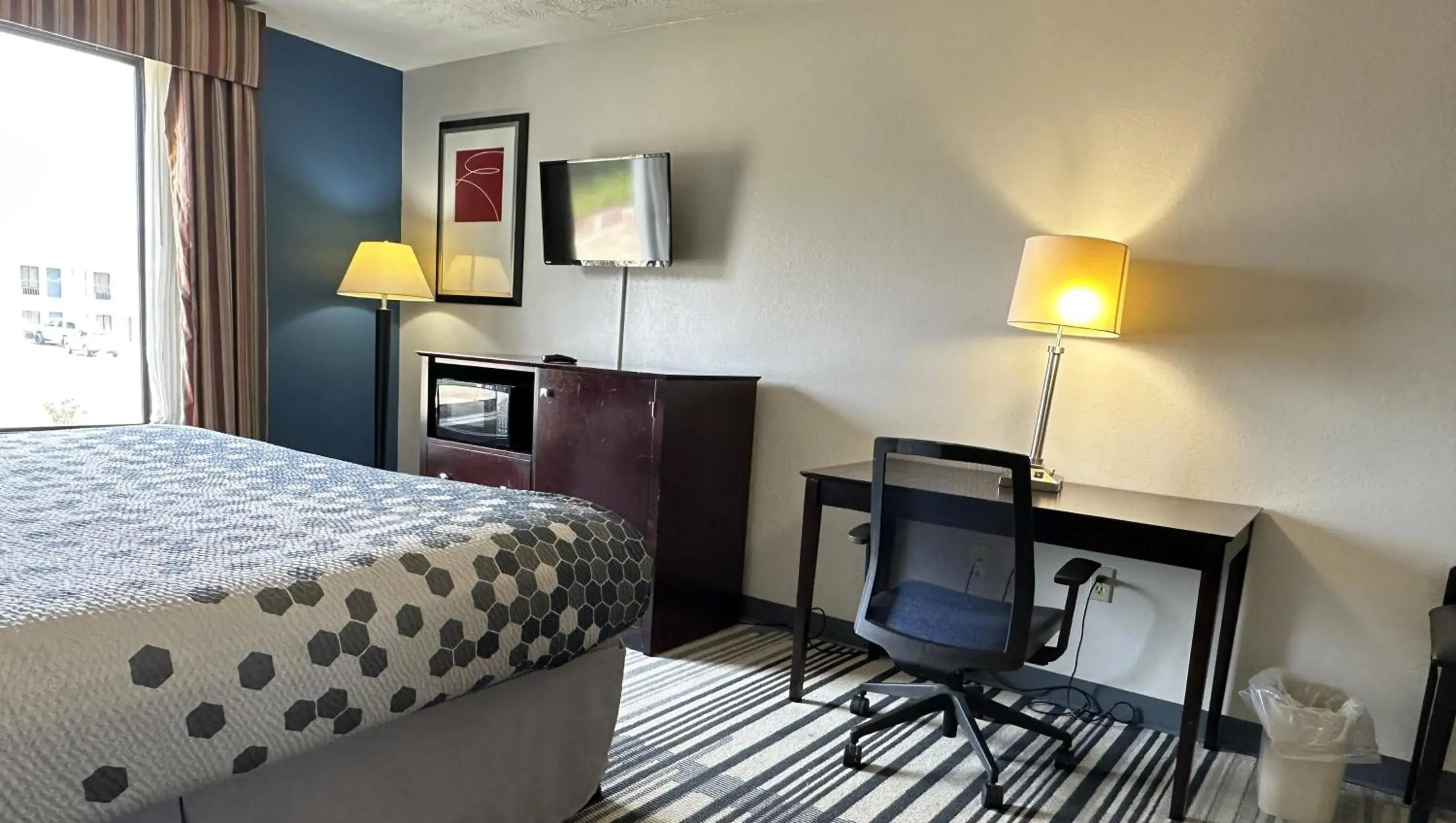 Bedroom, Bed in Super Inn and Suites Philadelphia