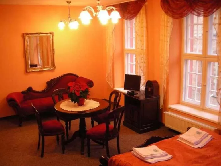 Living room in Dom Schumannów