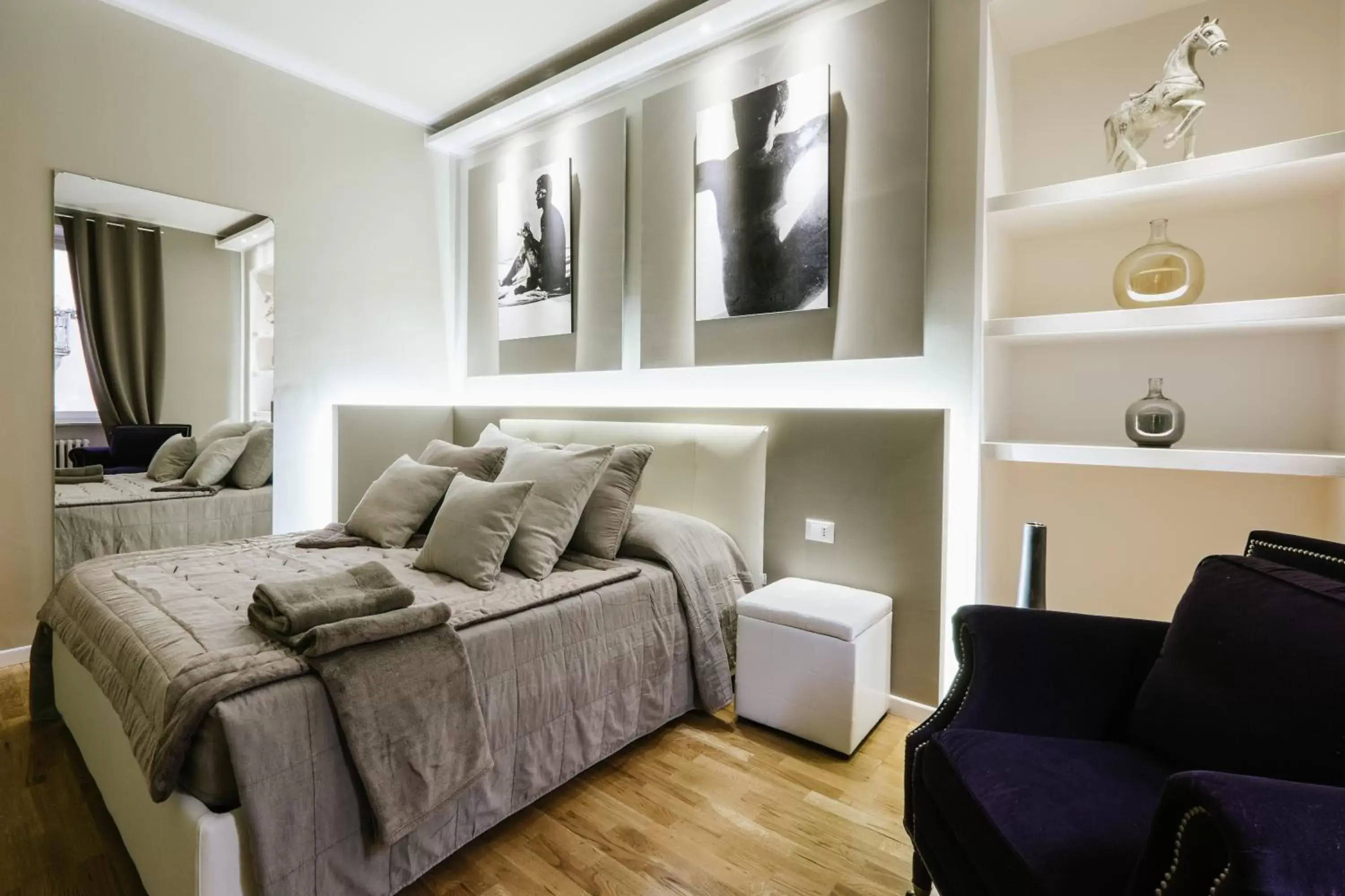 Bedroom, Seating Area in Apart Hotel Torino