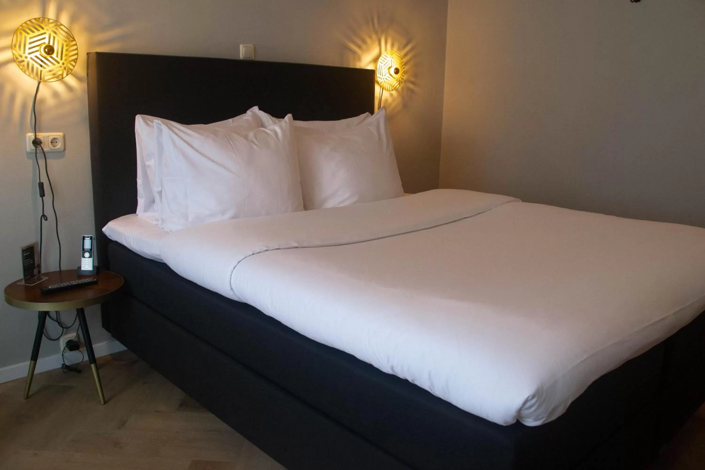 Bed in Hotel Karsten