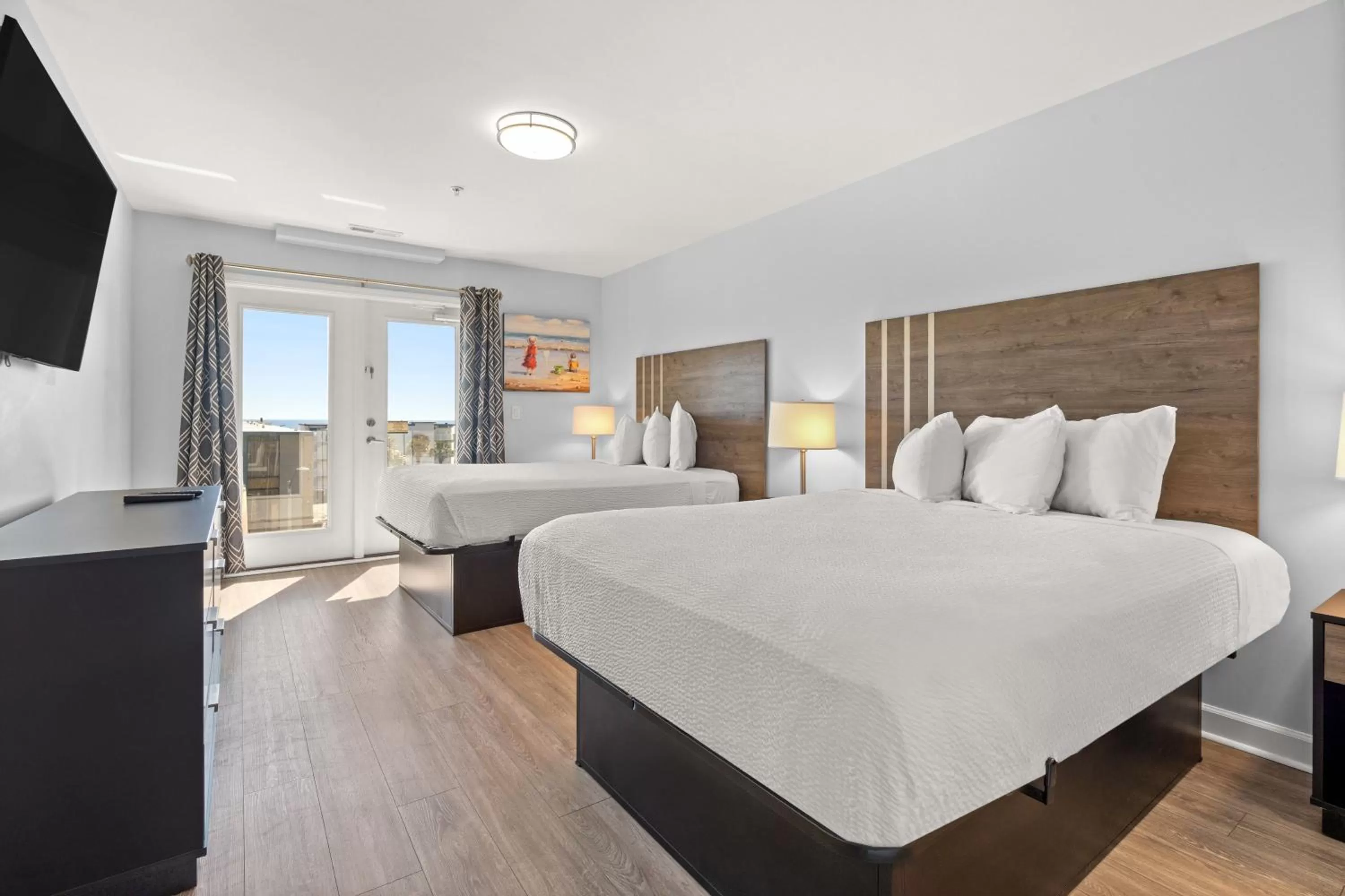 Bedroom in Ocean Escape Condos