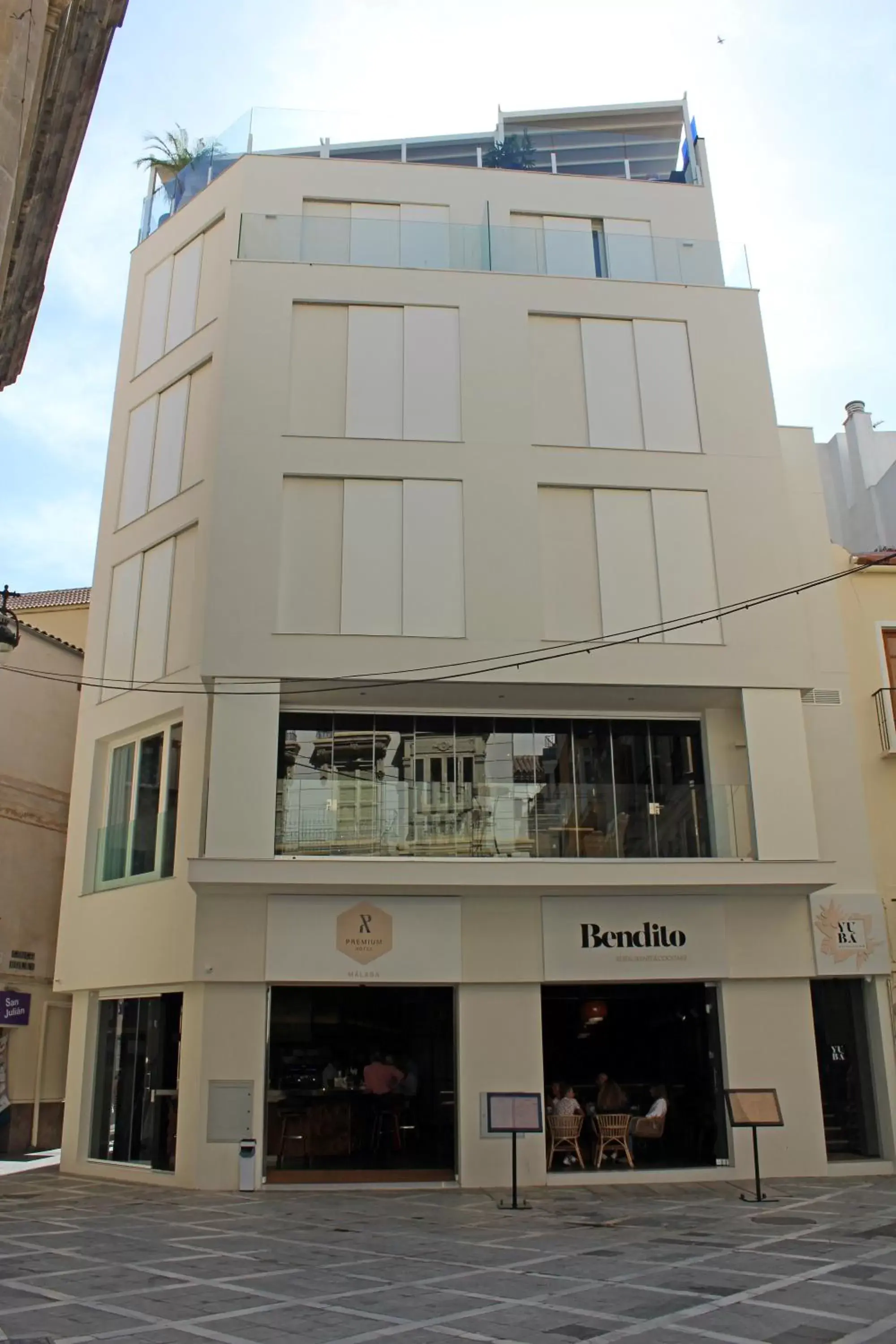 Facade/entrance, Property Building in Málaga Premium Hotel