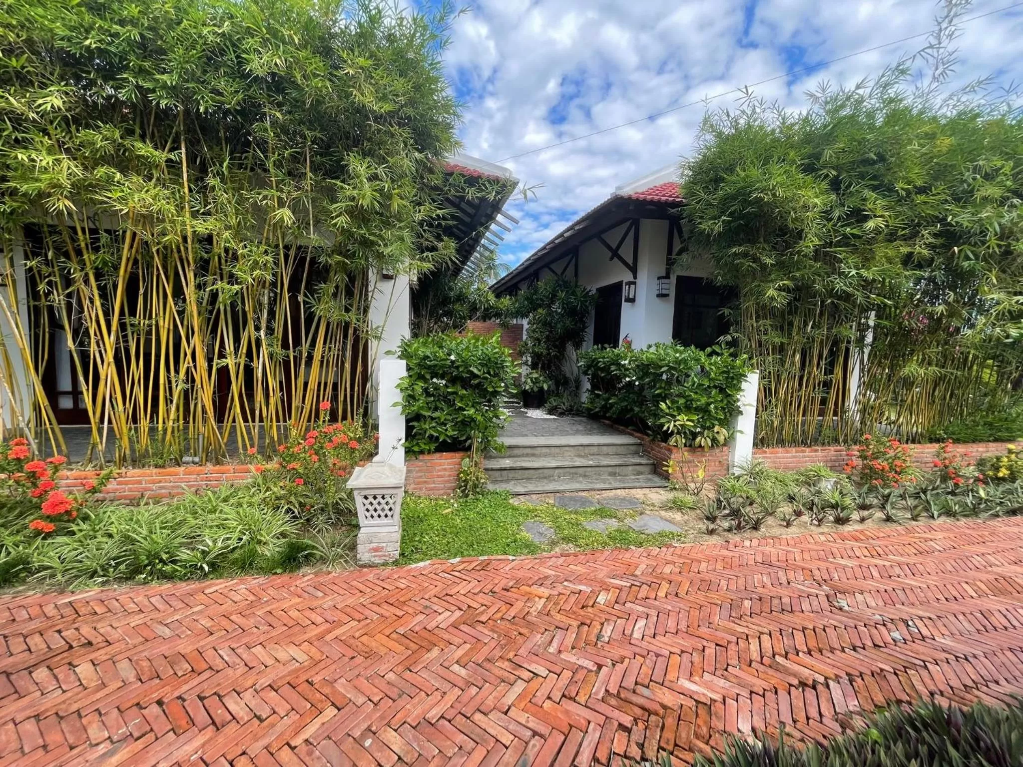 Property building in Riverside Bamboo Resort Hoi An