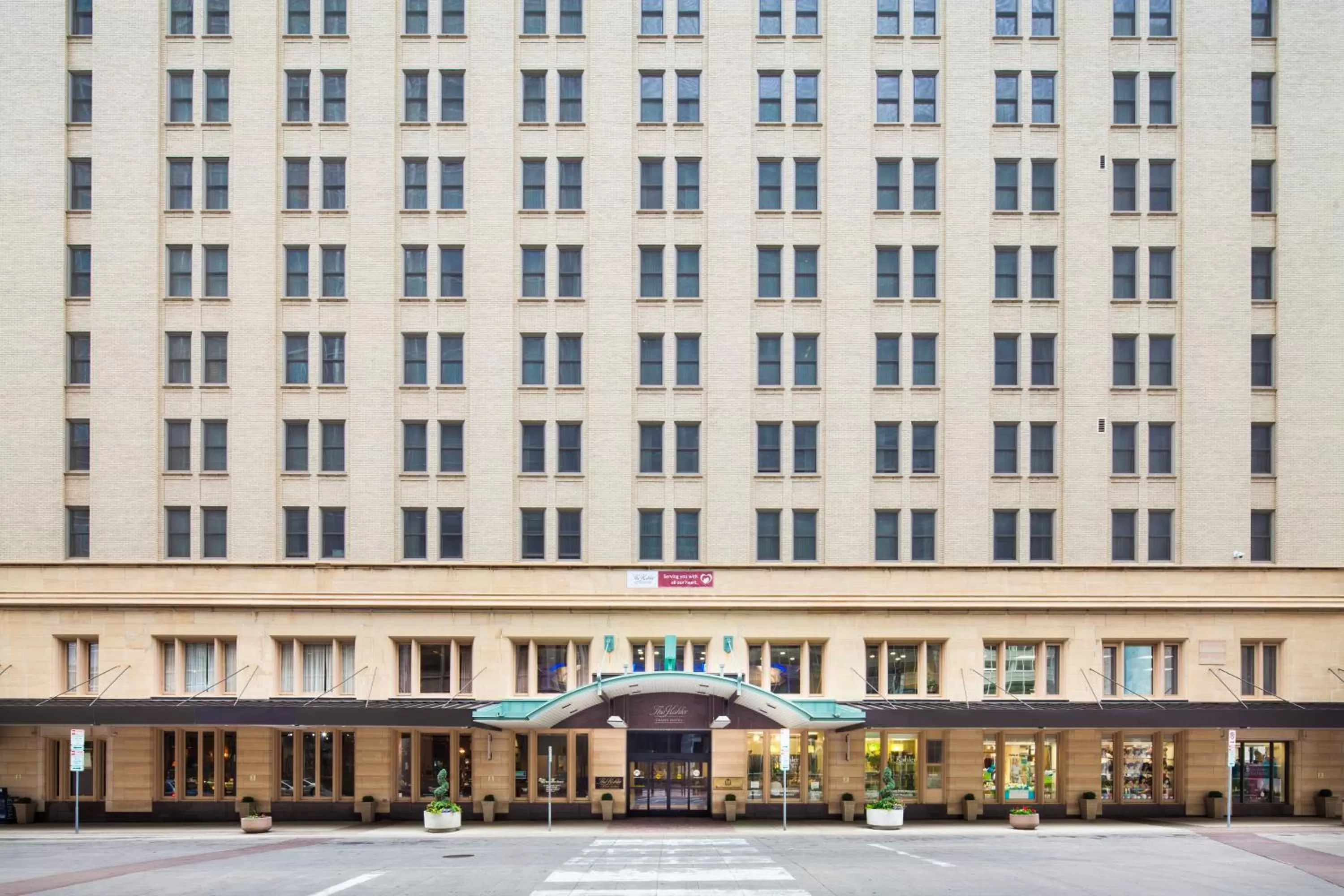 Property building in Kahler Grand Hotel