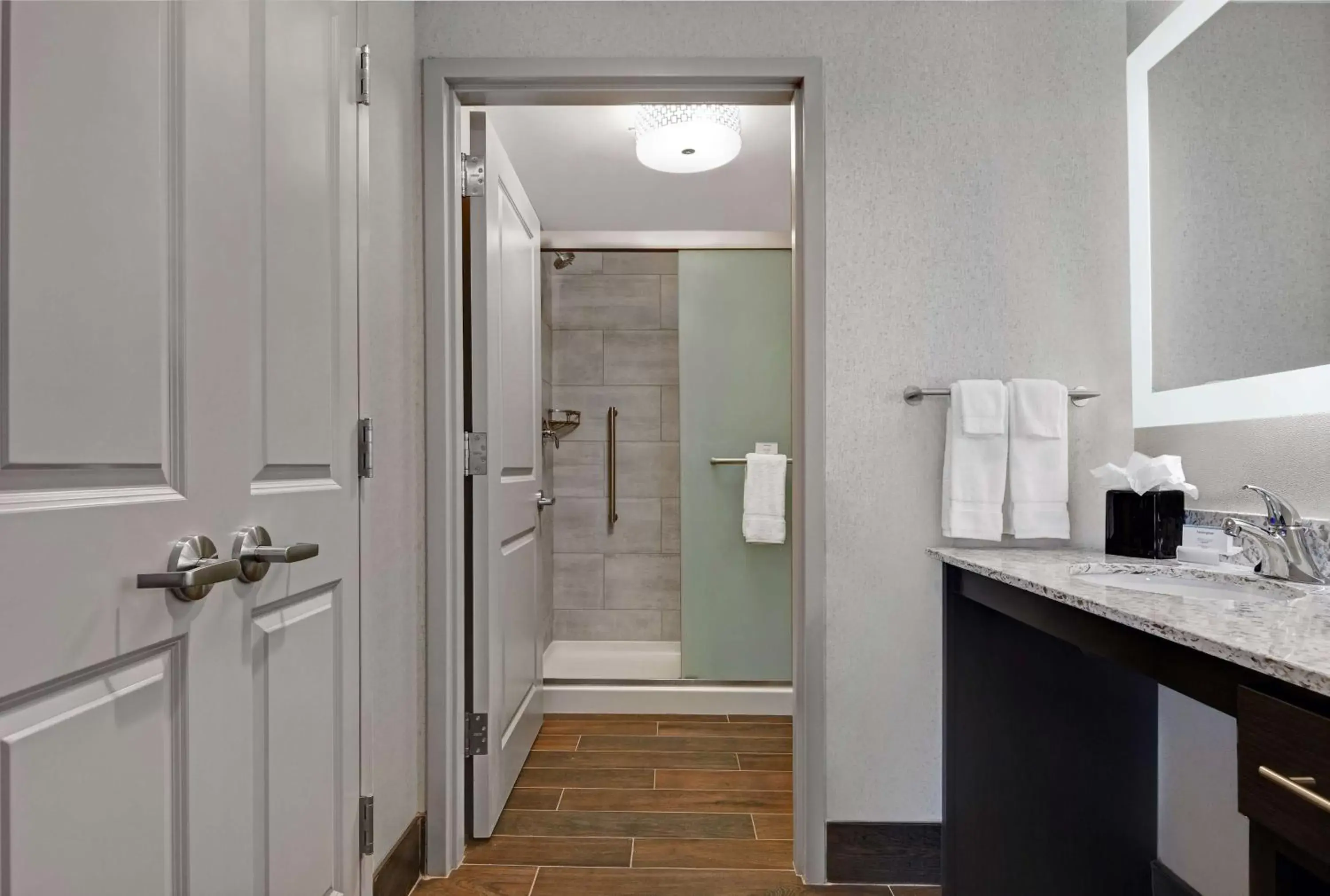 Bathroom in Homewood Suites By Hilton Edison Woodbridge, NJ