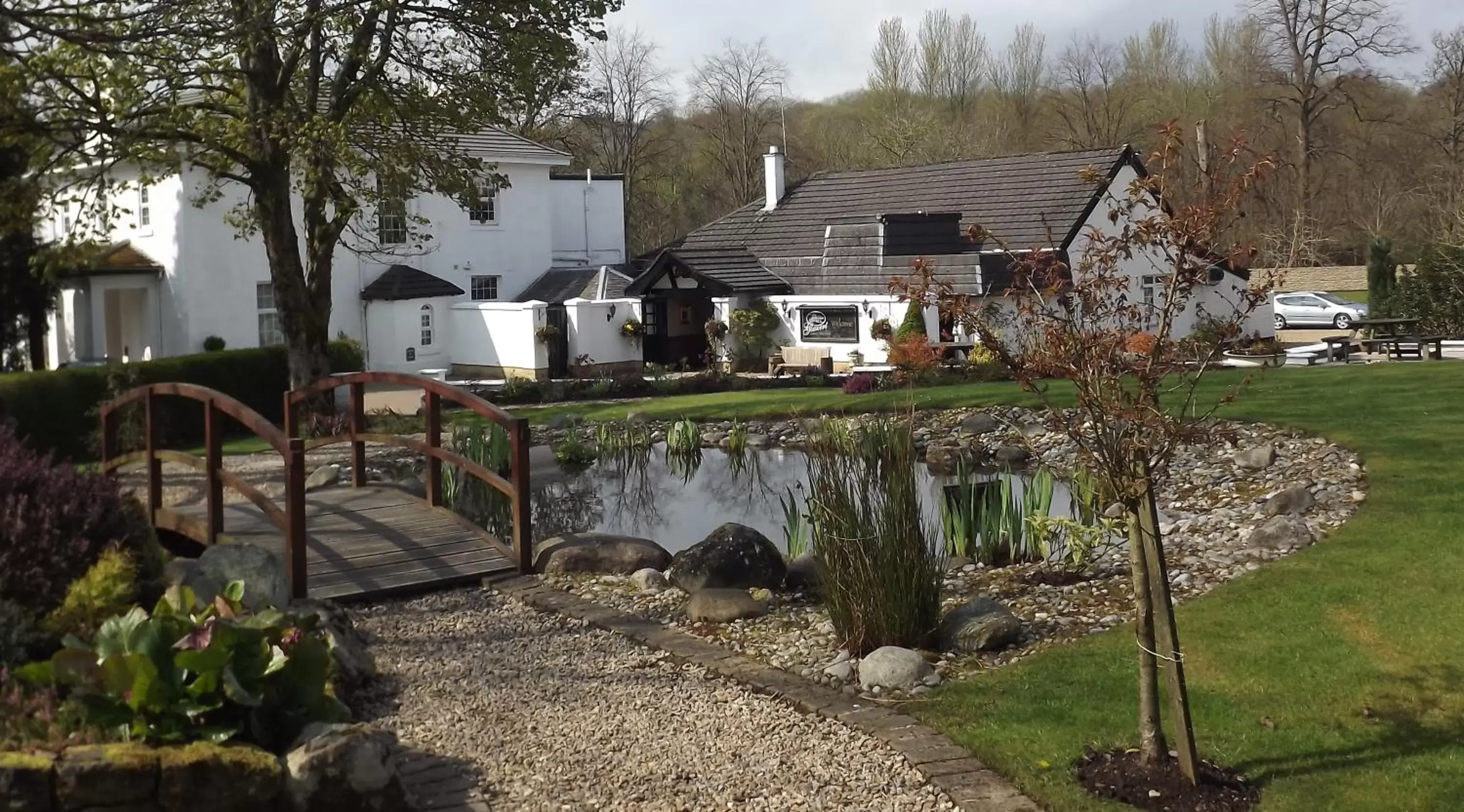 Garden, Property Building in Glazert Country House Hotel