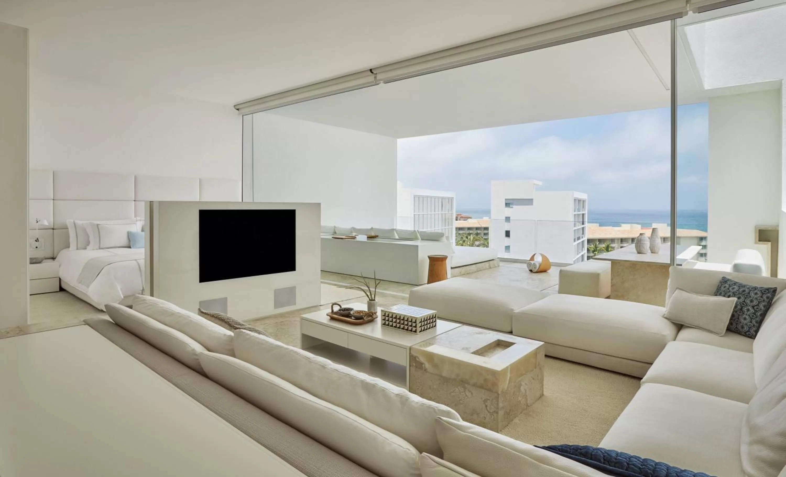 Patio in Viceroy Los Cabos