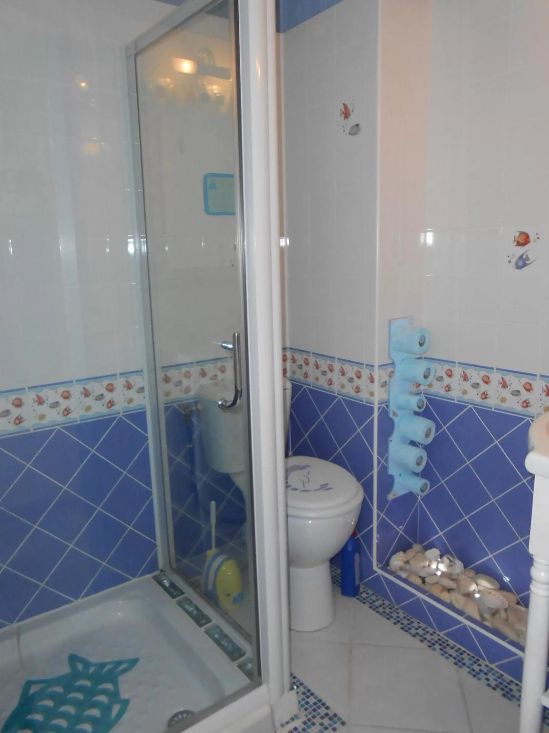 Bathroom in La Roche bleue