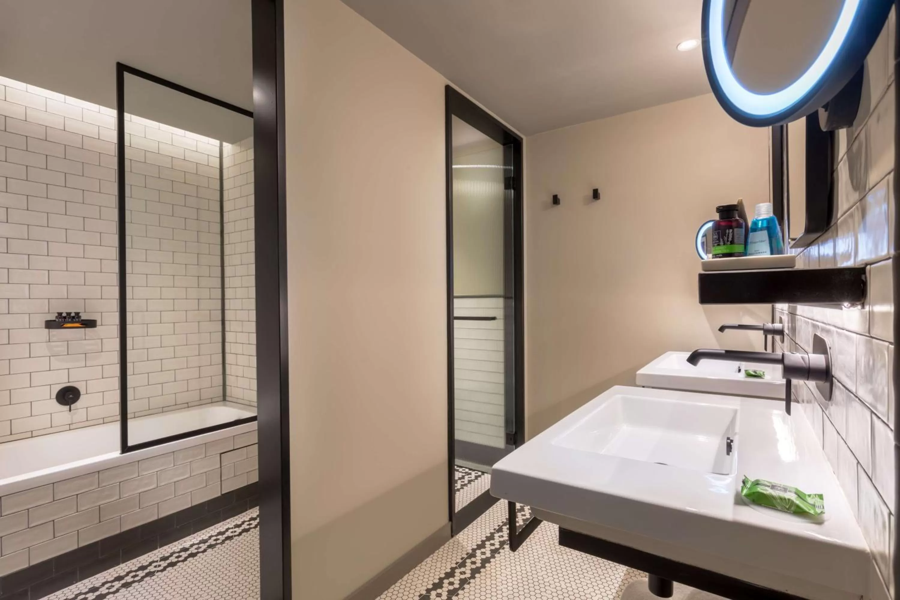 Bathroom in Canopy by Hilton Madrid Castellana