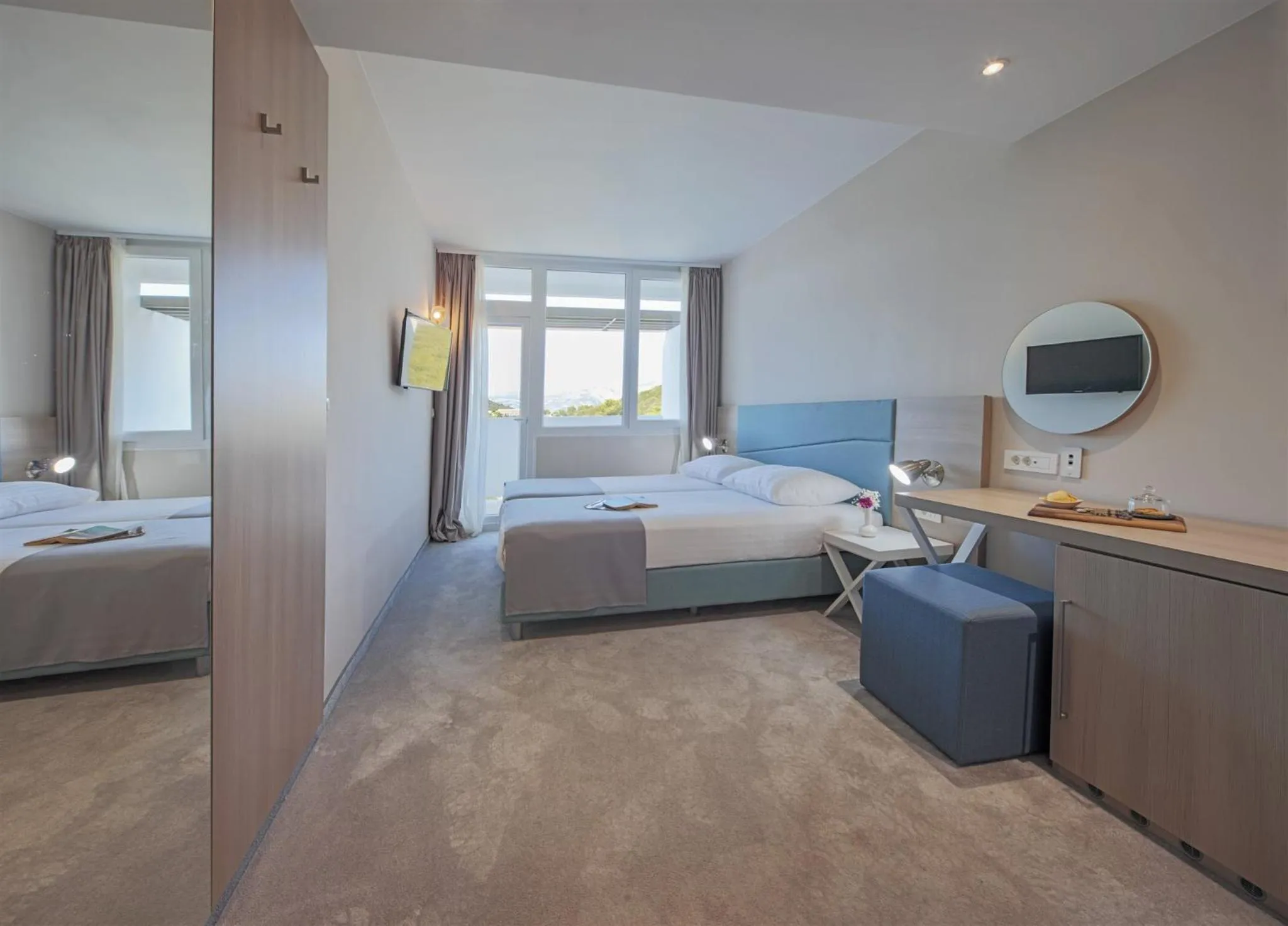 Bed in Aminess Vival Port9 Resort