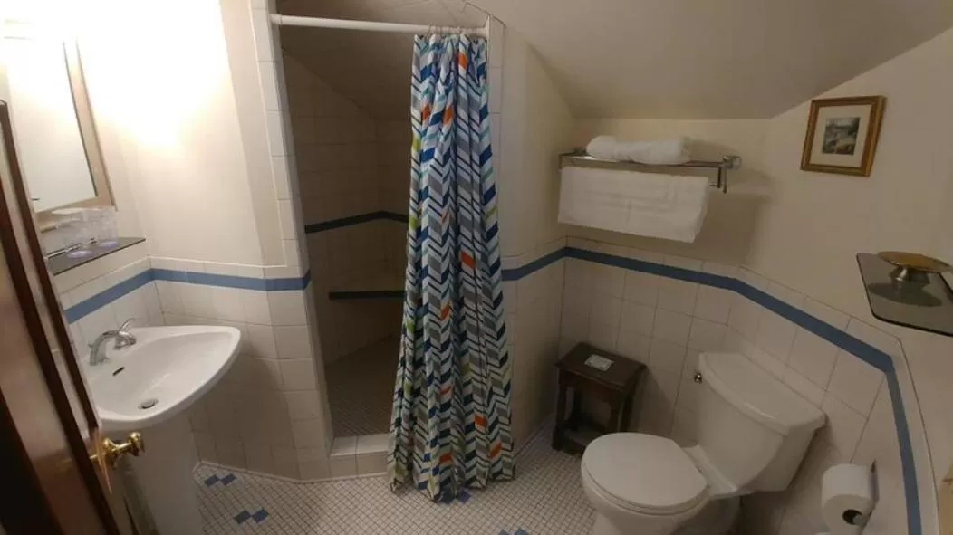 Shower, Bathroom in Goldsmith's River Front Inn