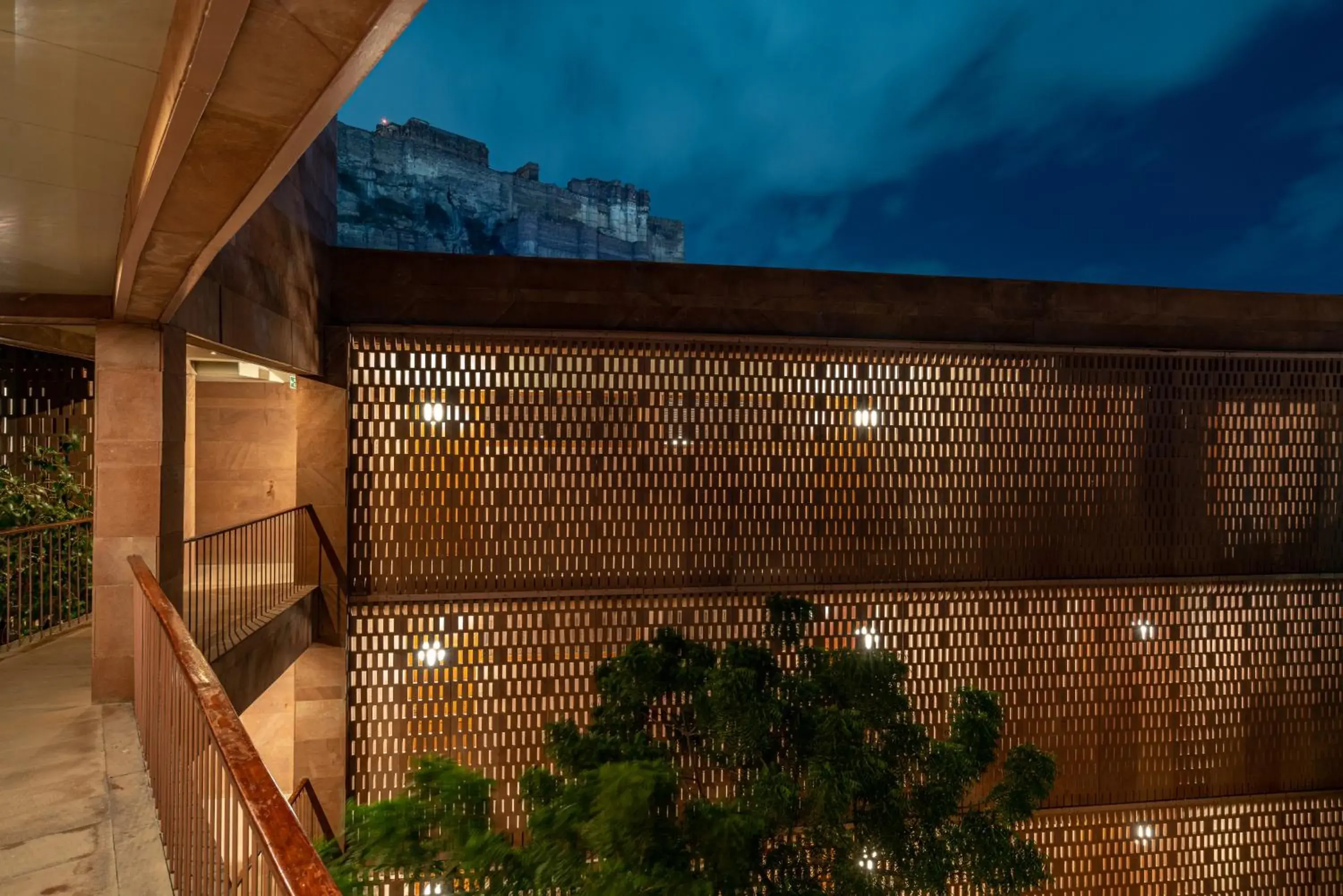 Balcony/Terrace in Hotel Raas