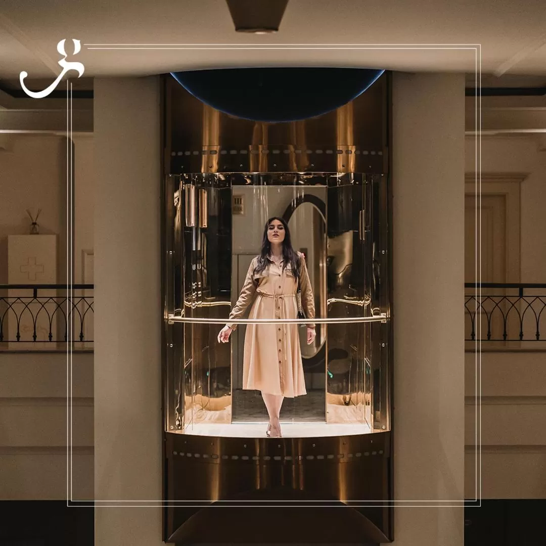 People in Hotel Garden