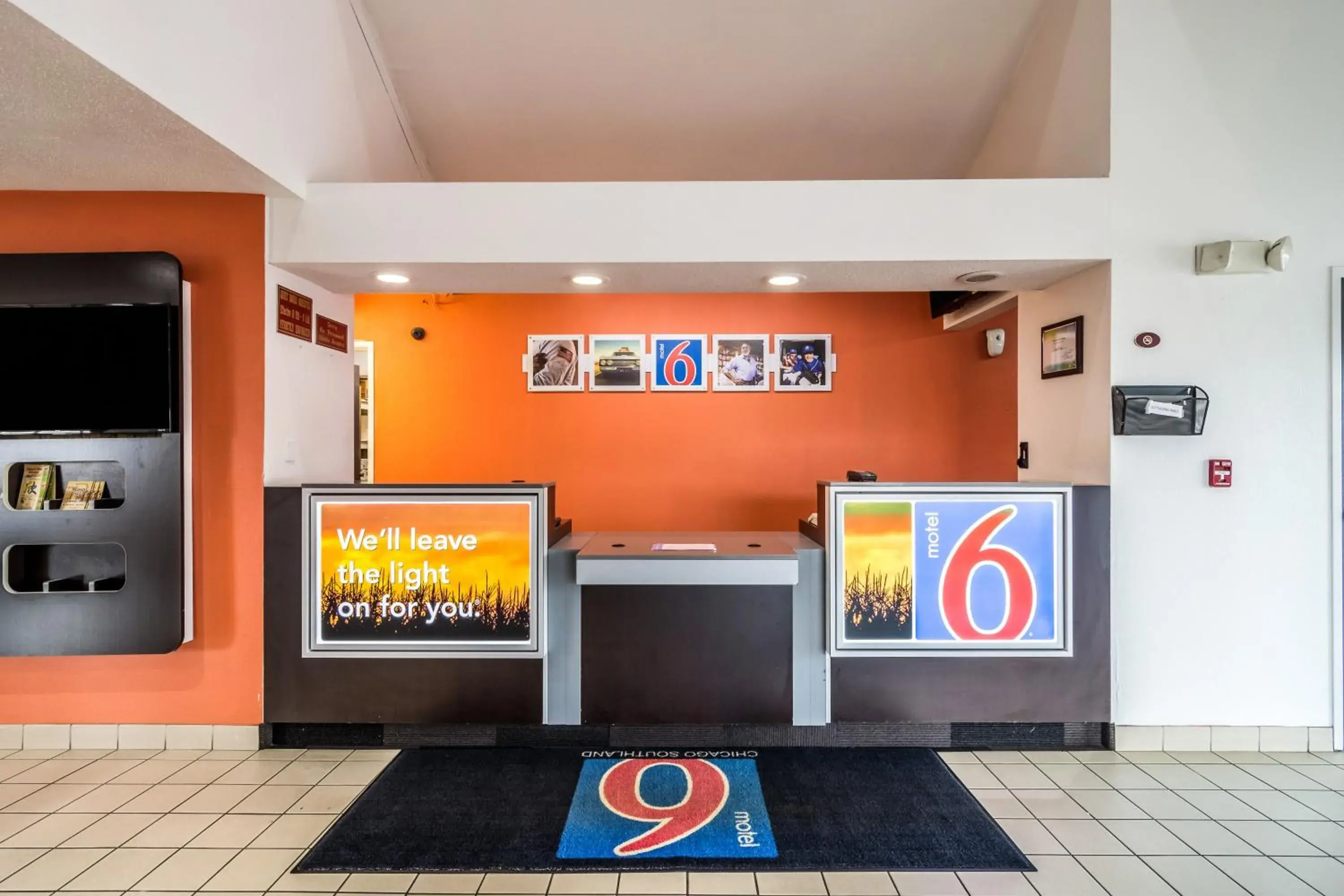 Lobby or reception in Motel 6-Harvey, IL