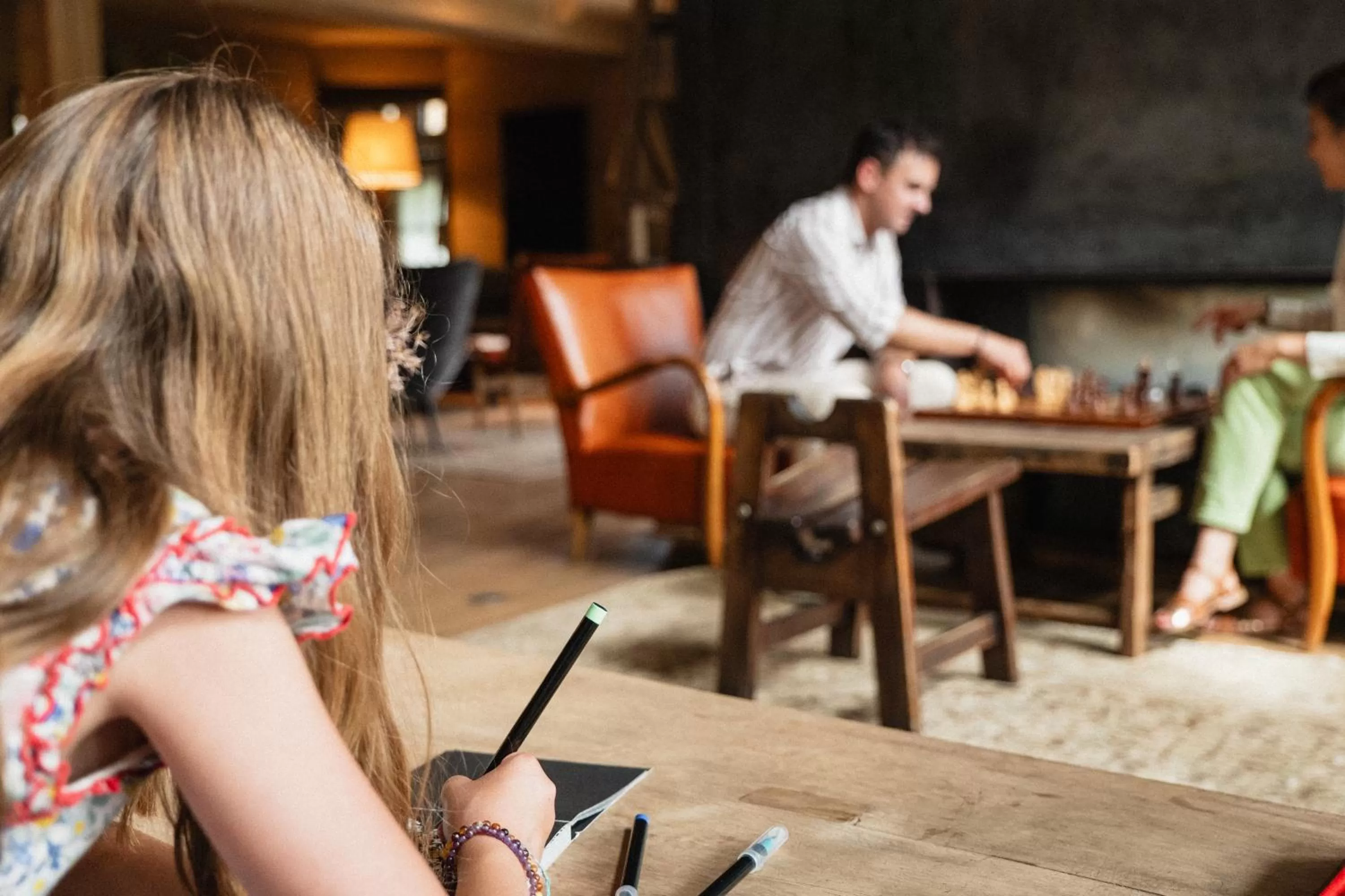 Living room in L'Alpaga, a Beaumier hotel