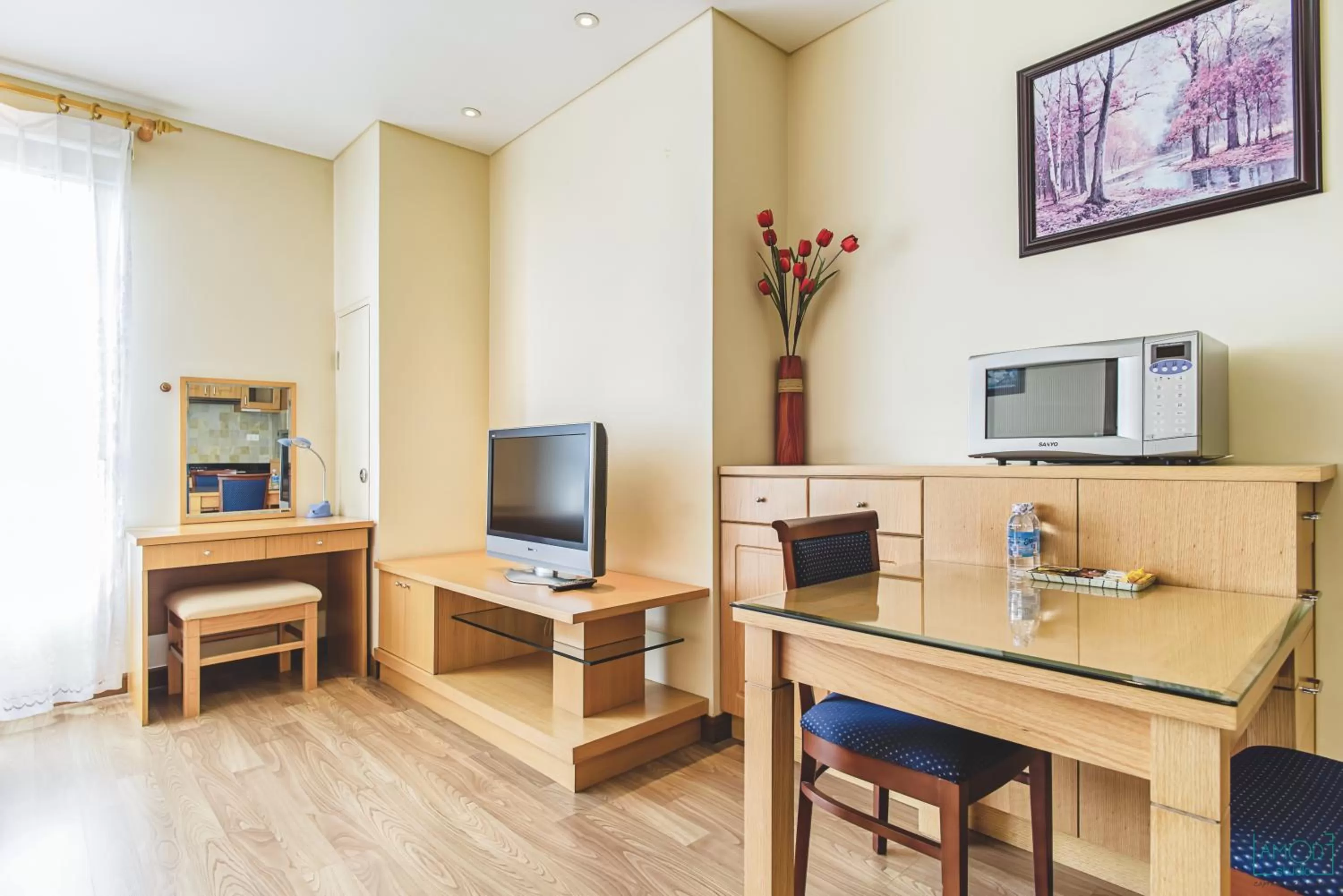 Photo of the whole room in Lancaster Ho Chi Minh Serviced Apartment Official