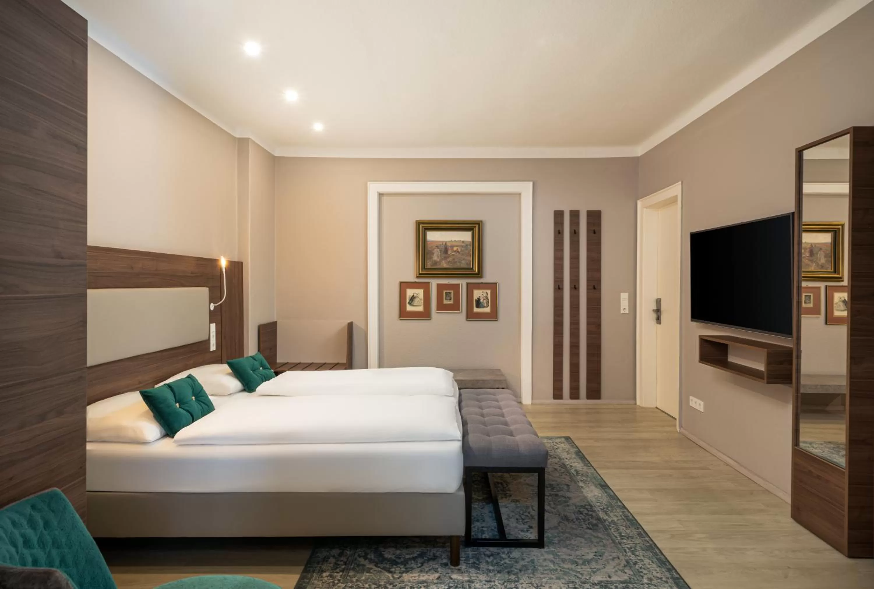 Bed in Arthotel ANA Liberty Bremen City