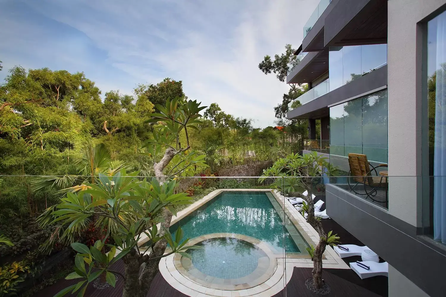 Pool view, Swimming Pool in Del Cielo Villa Jimbaran