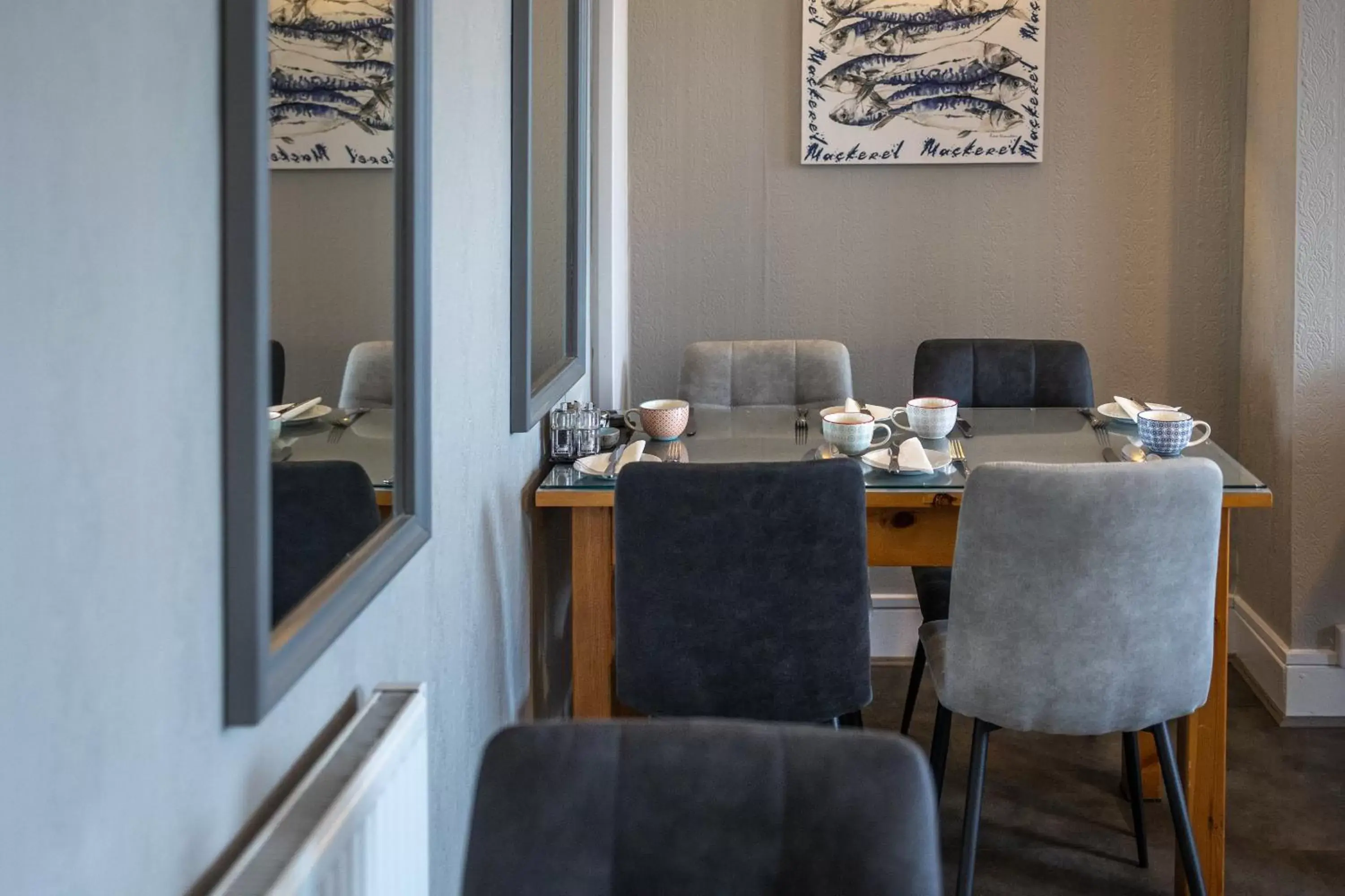 Dining area in Gloucester House