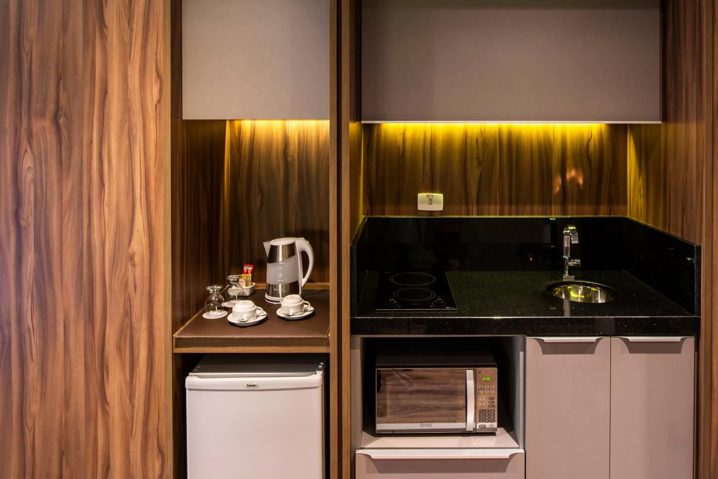 Kitchen or kitchenette in Mercure Curitiba Batel