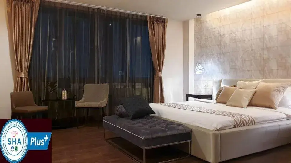 Bed in W 21 Hotel Bangkok Bed in W 21 Hotel Bangkok