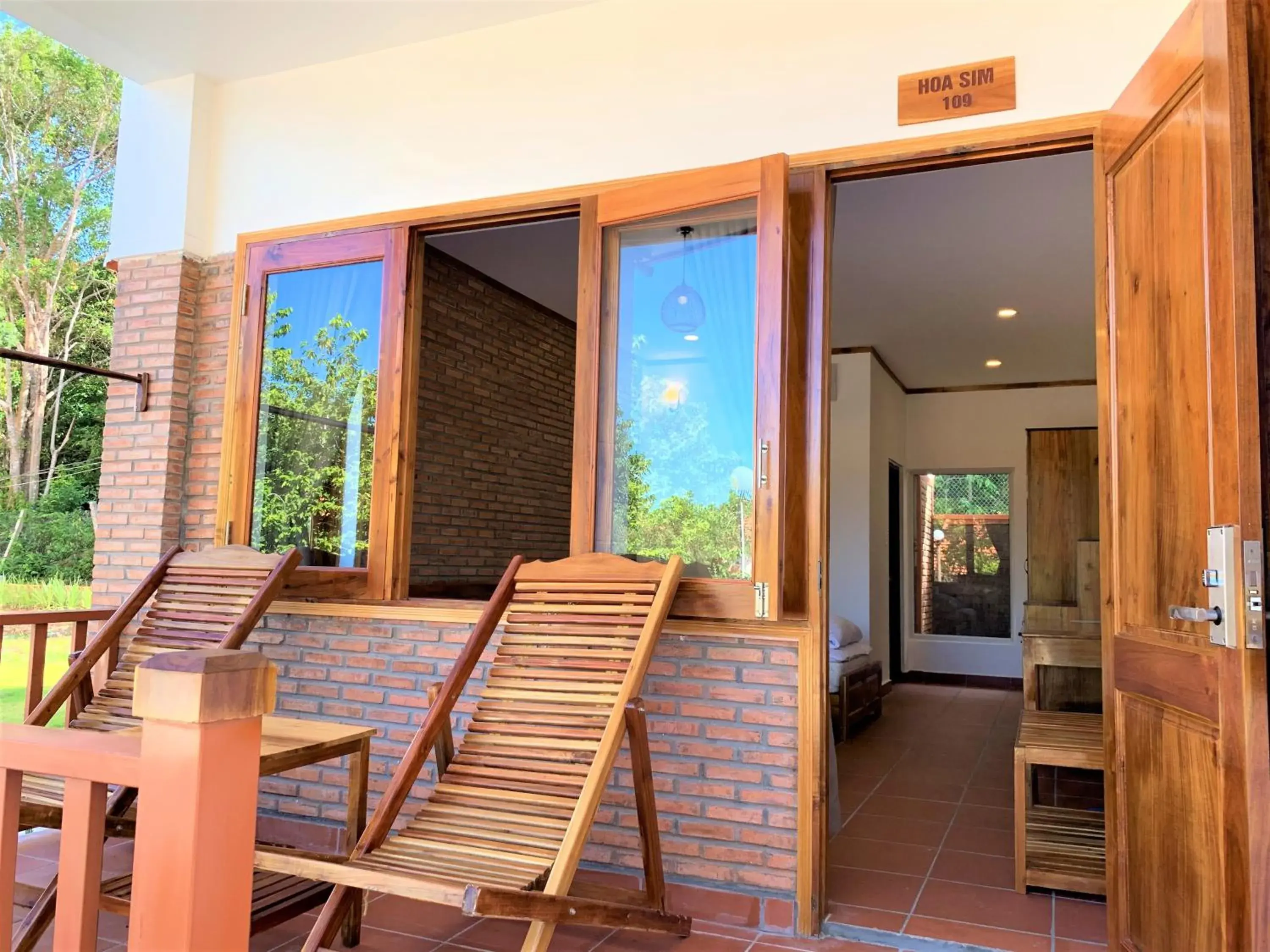 Balcony/Terrace in The Garden House Phu Quoc Resort