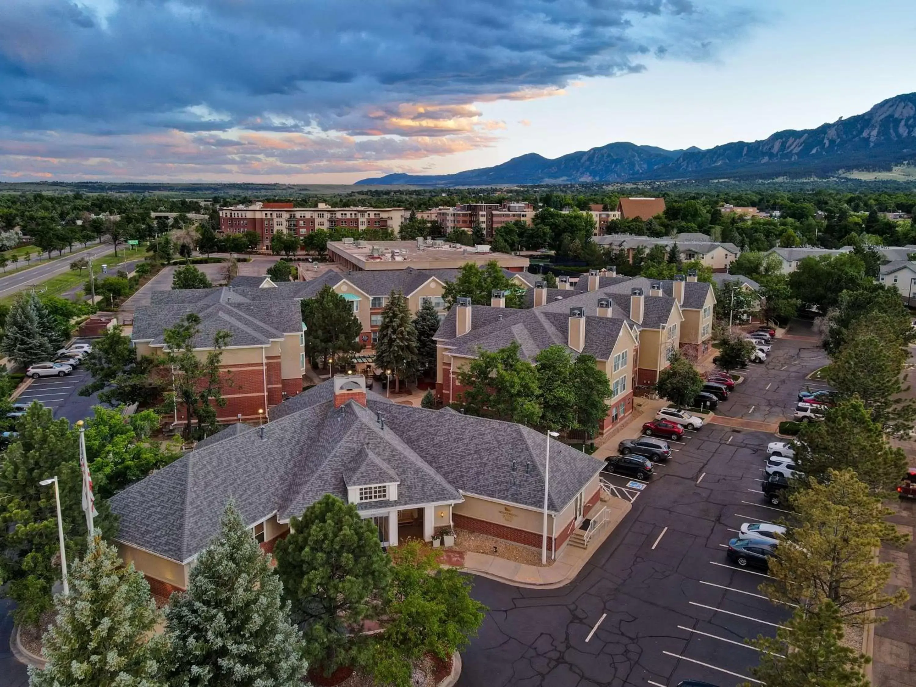 Property building, Bird's-eye View in Homewood Suites by Hilton Boulder