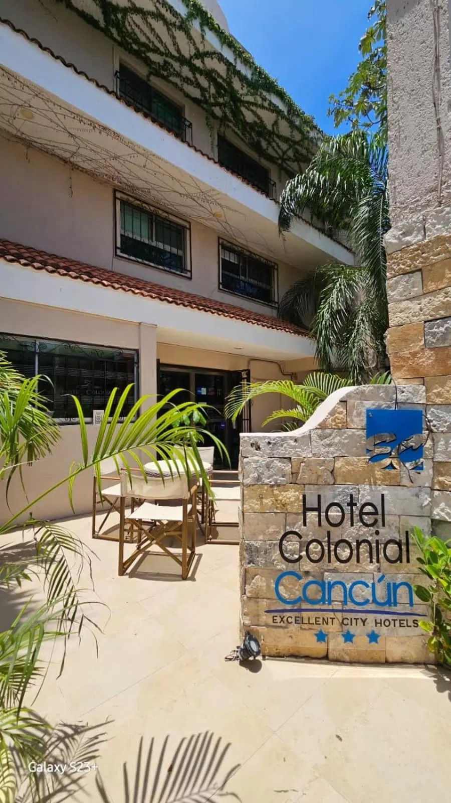 Property building in Hotel Colonial Cancun
