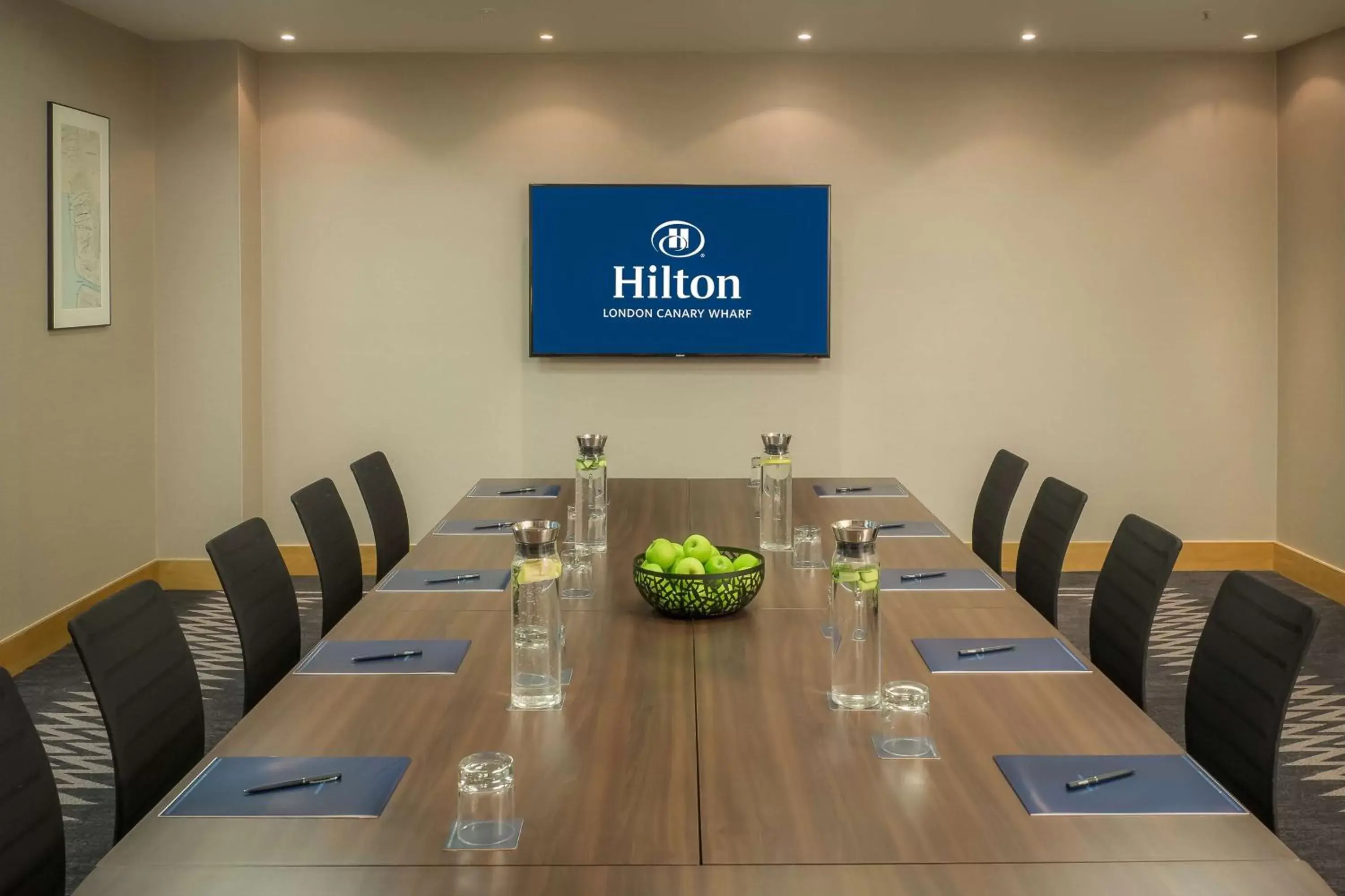 Meeting/conference room in Hilton London Canary Wharf