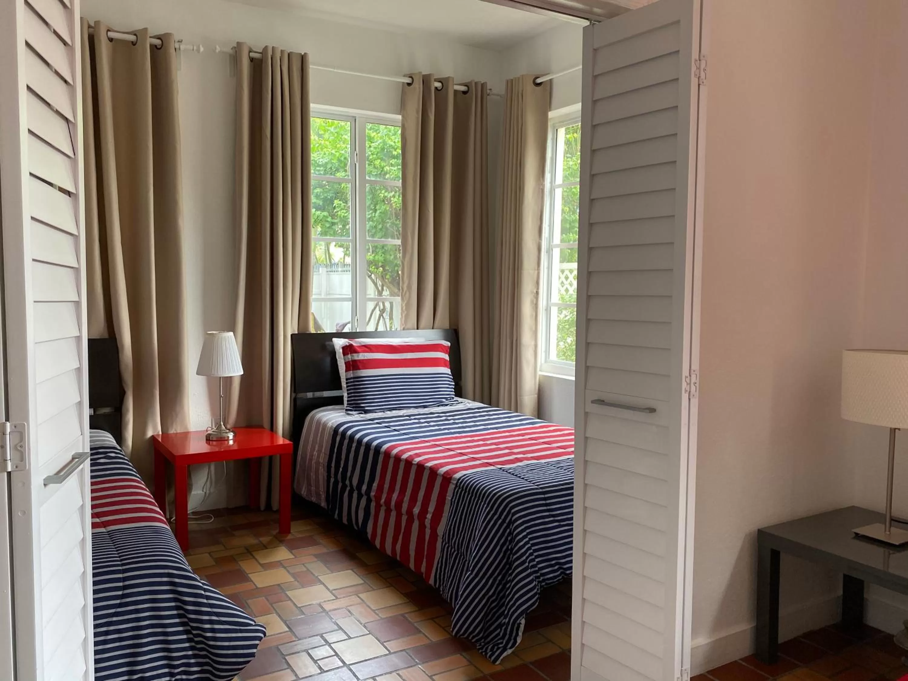 Bed in Harding Boutique Apartments